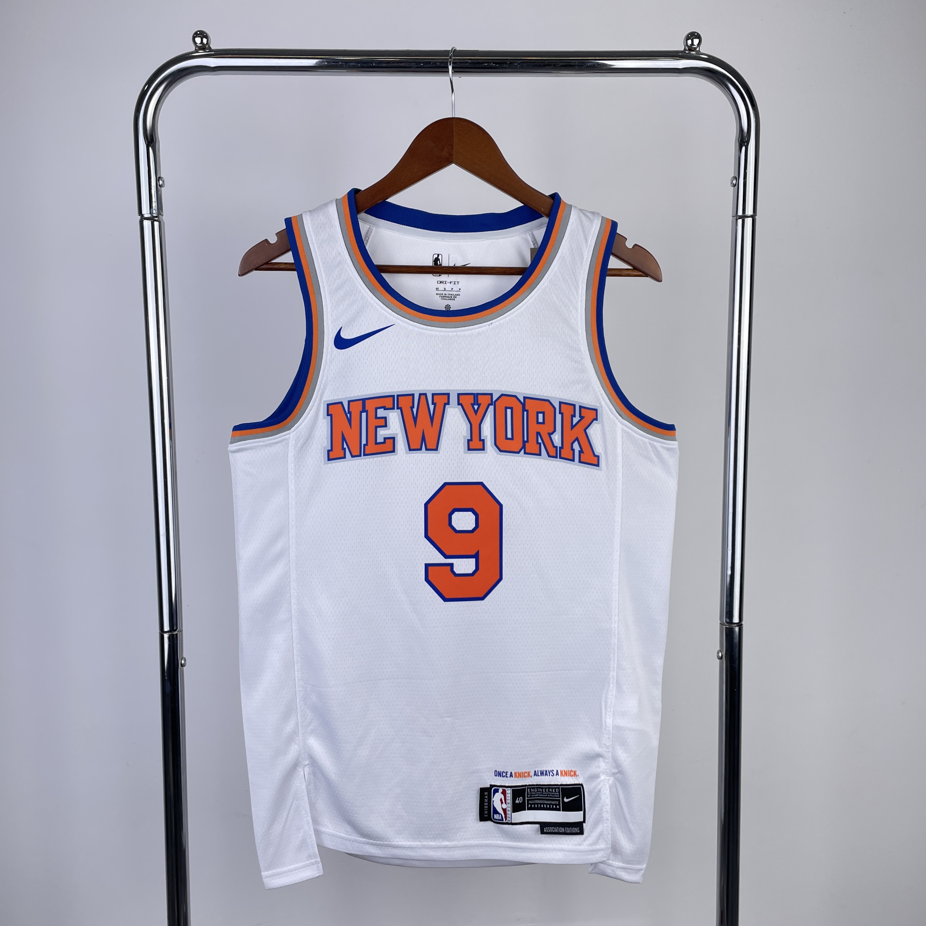 Knicks white No. 9 Barrett in 23 seasons