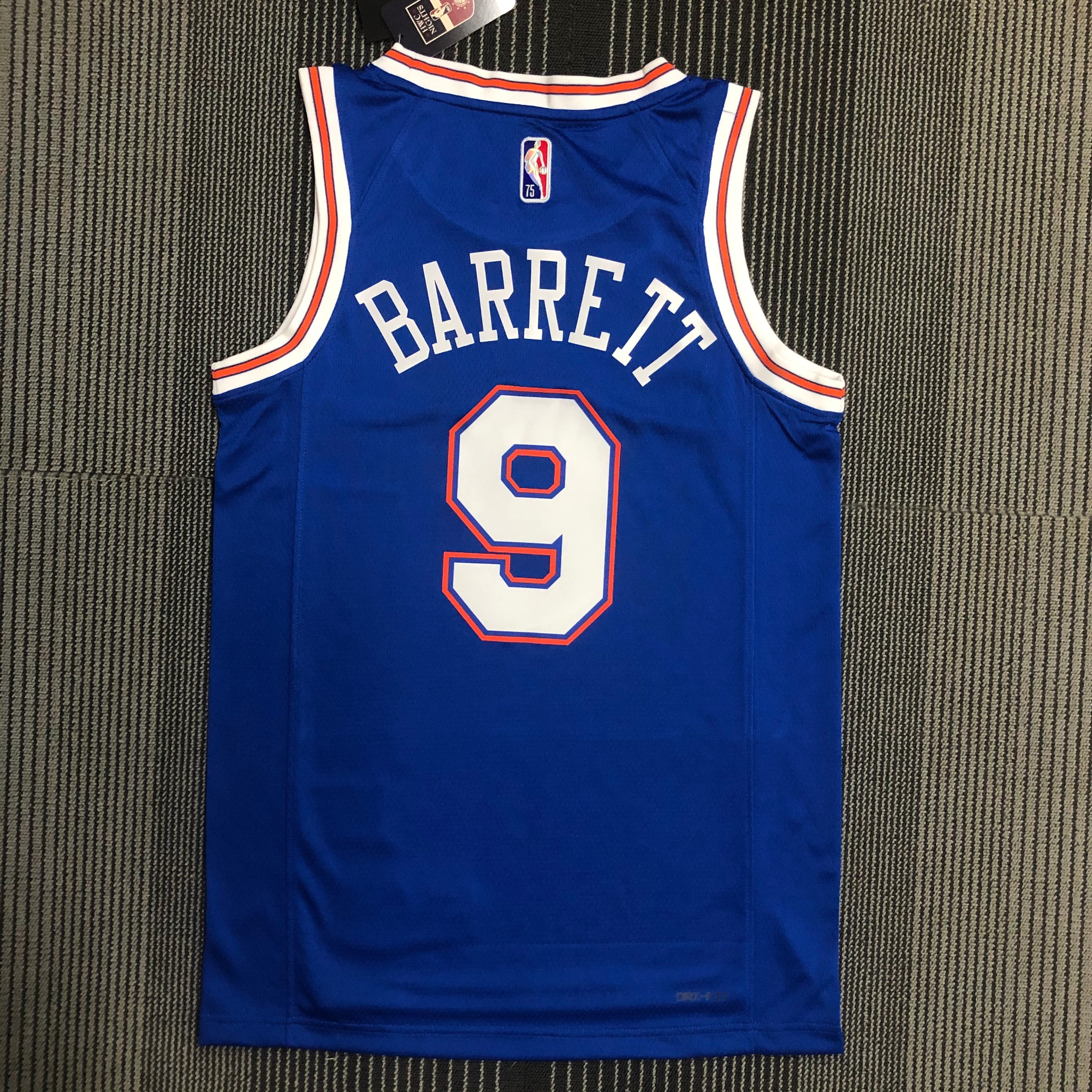 75th anniversary Knicks Flyers limited number 9 Barrett