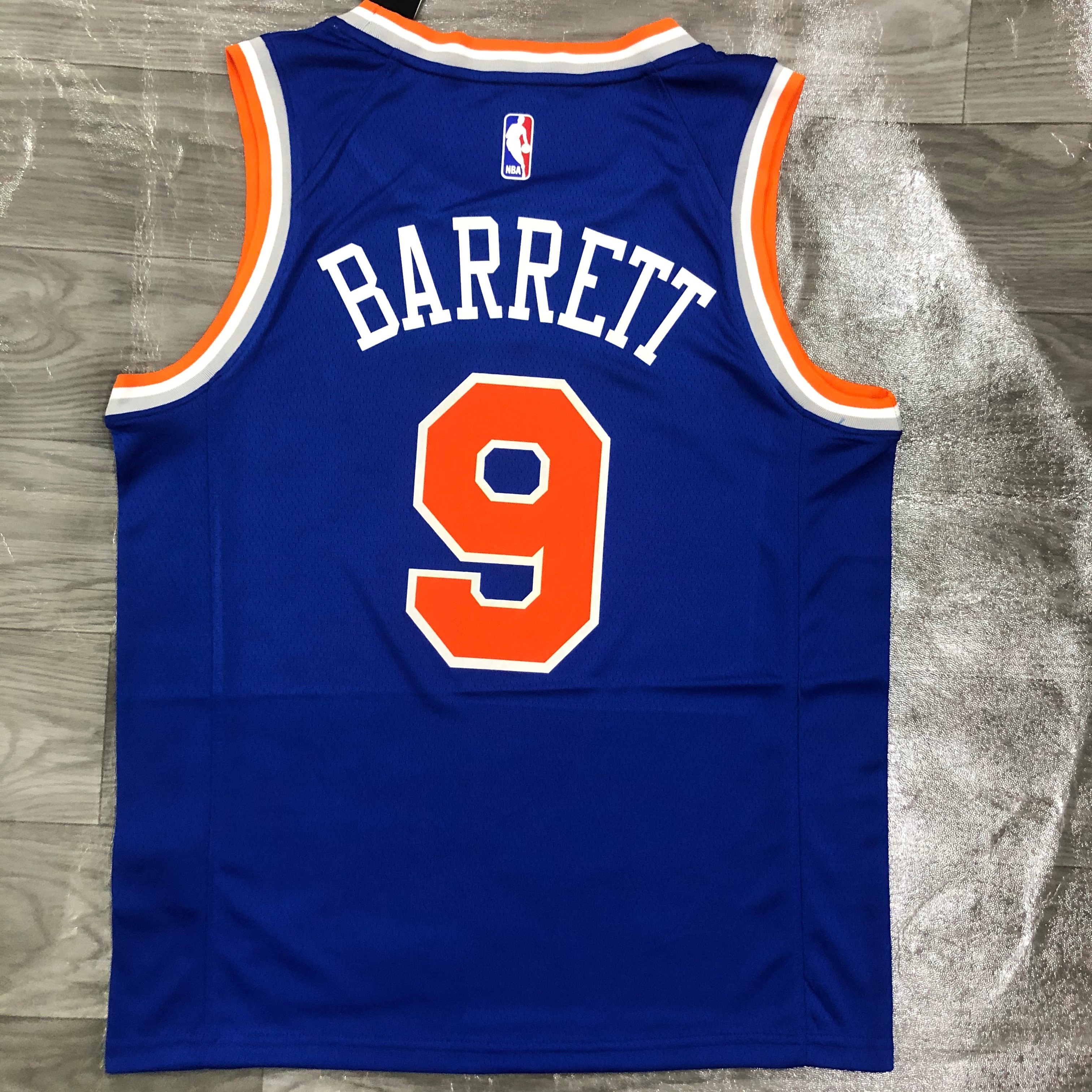 Knicks blue No. 9 Barrett