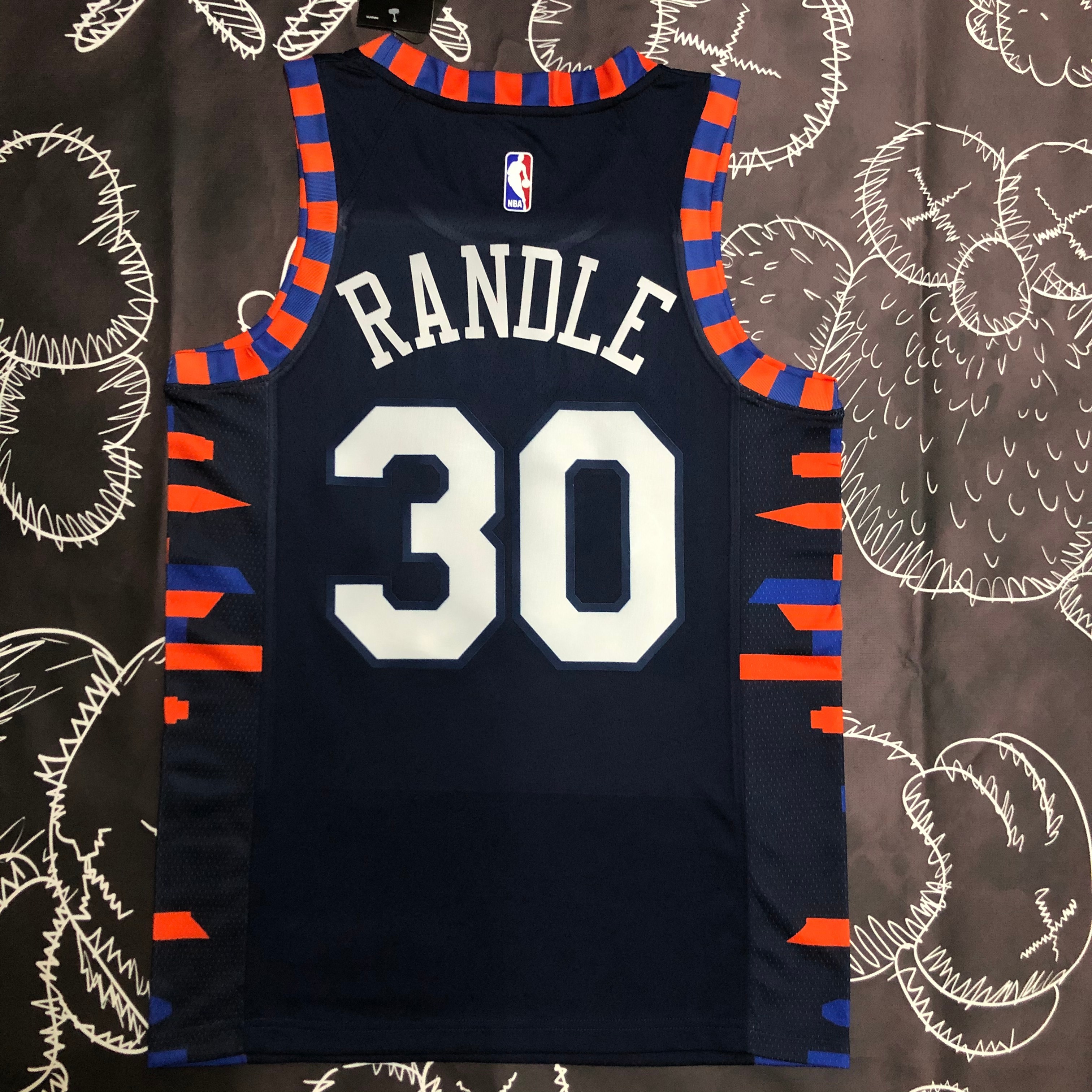 Knicks stripes number 30 Randle
