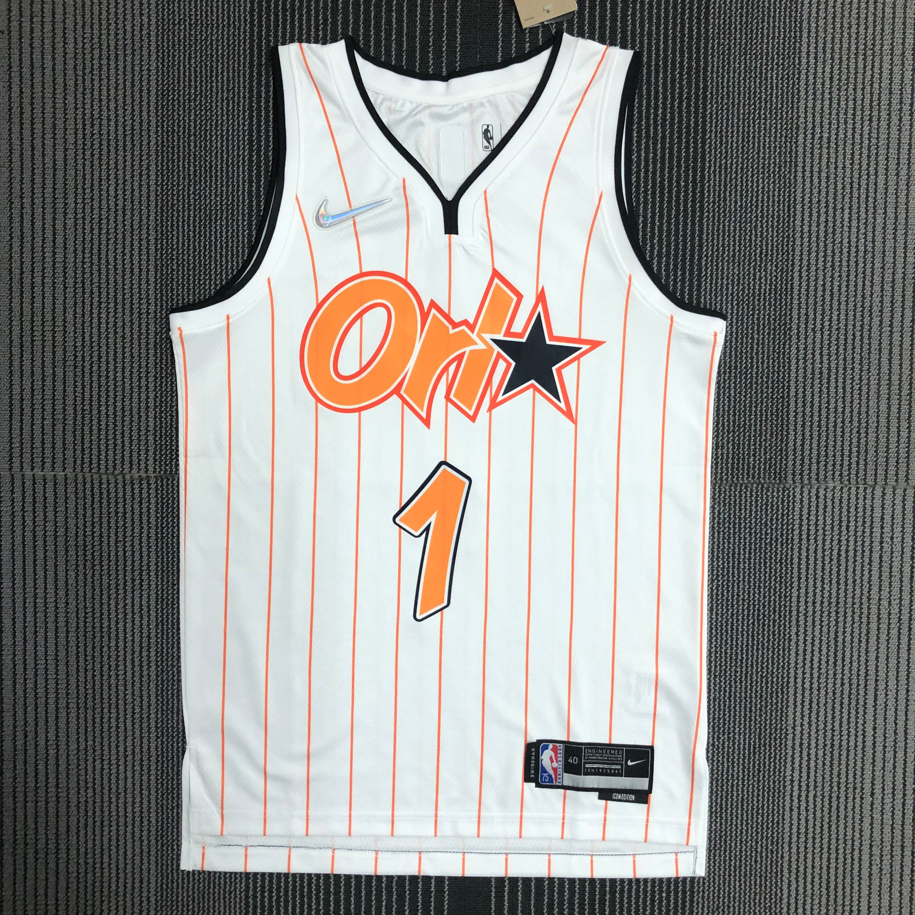 75 Weekend Magic White Orange No. 1 McGrady
