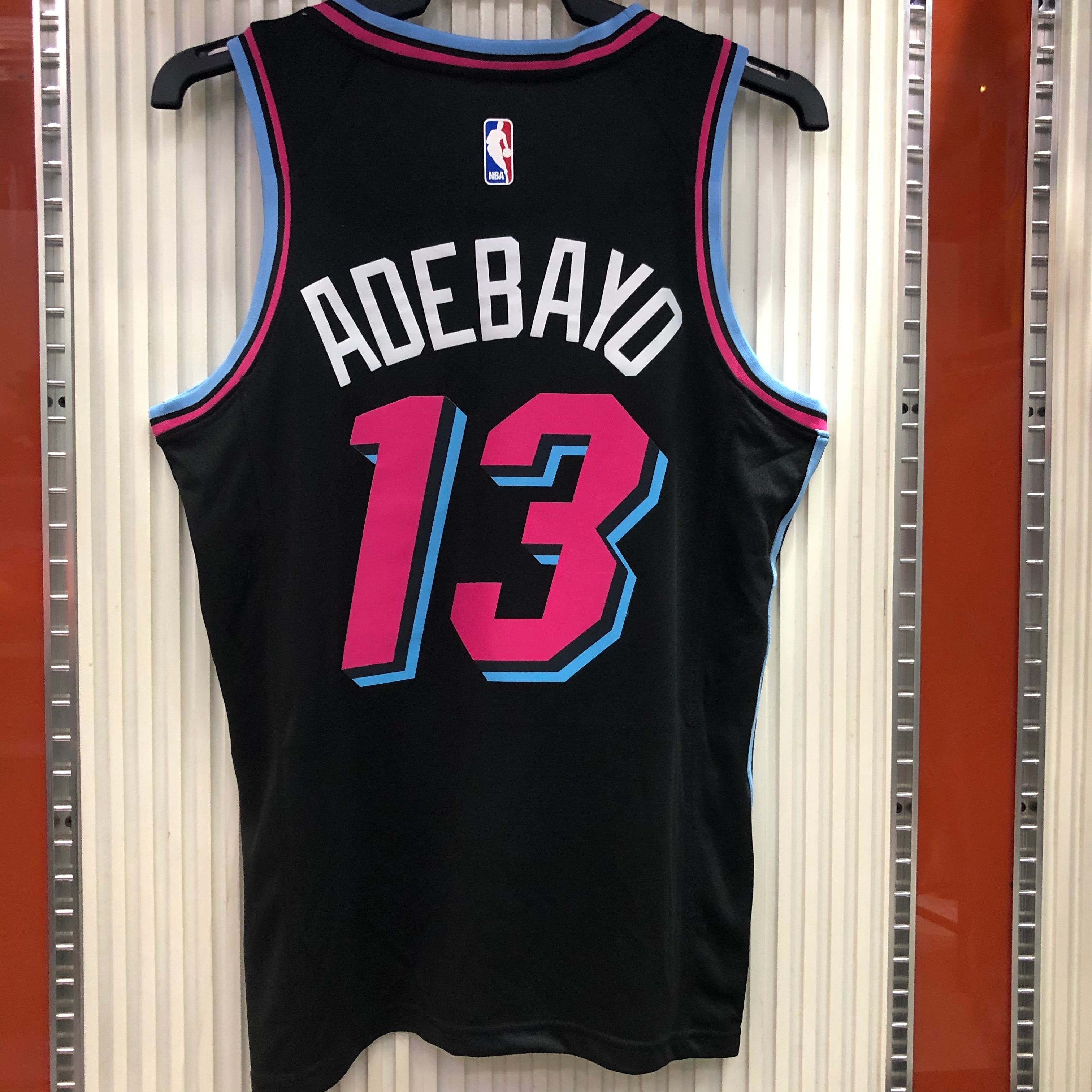 Heat crewneck black number 13 Adebayo