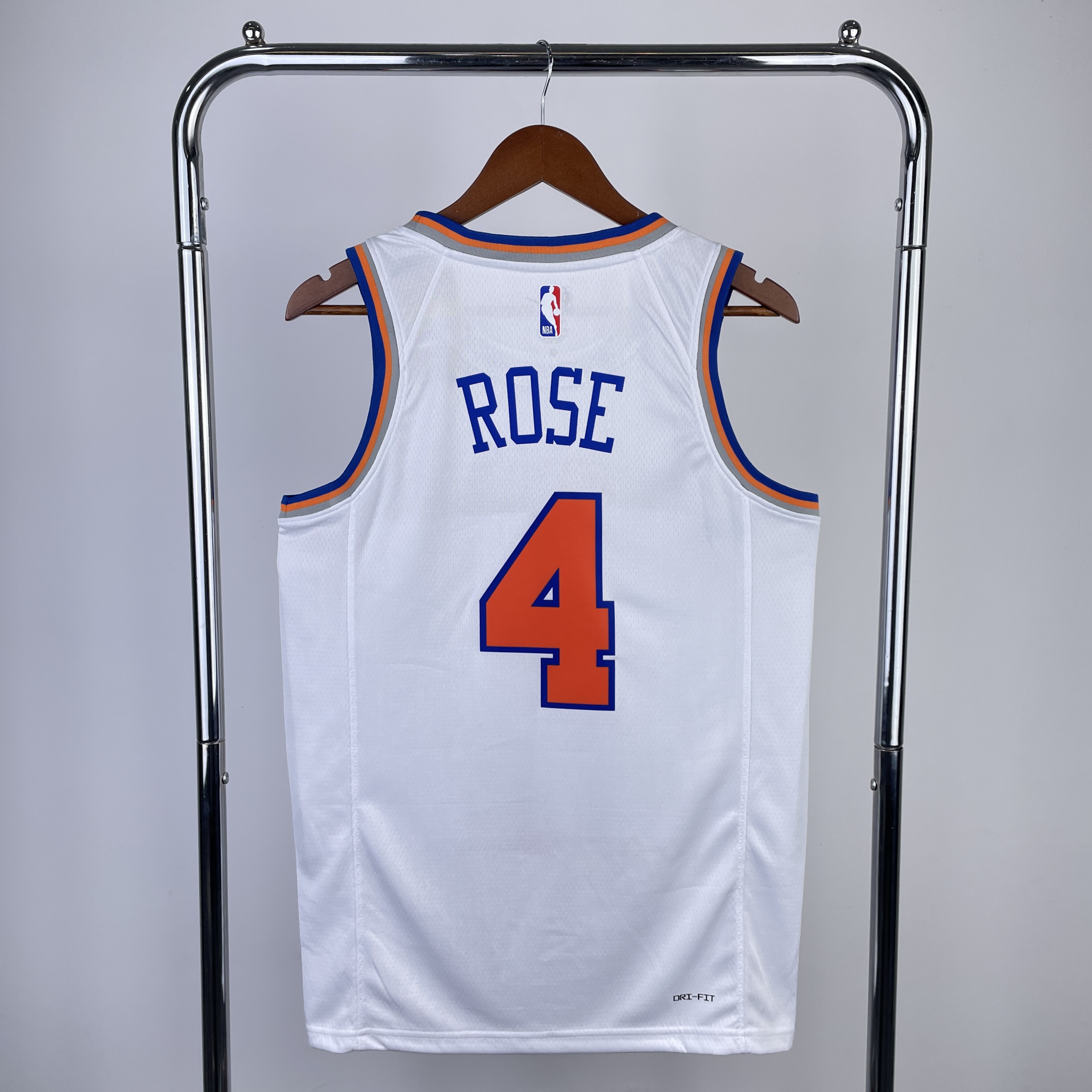 Season 23 Knicks white number 4 Rose