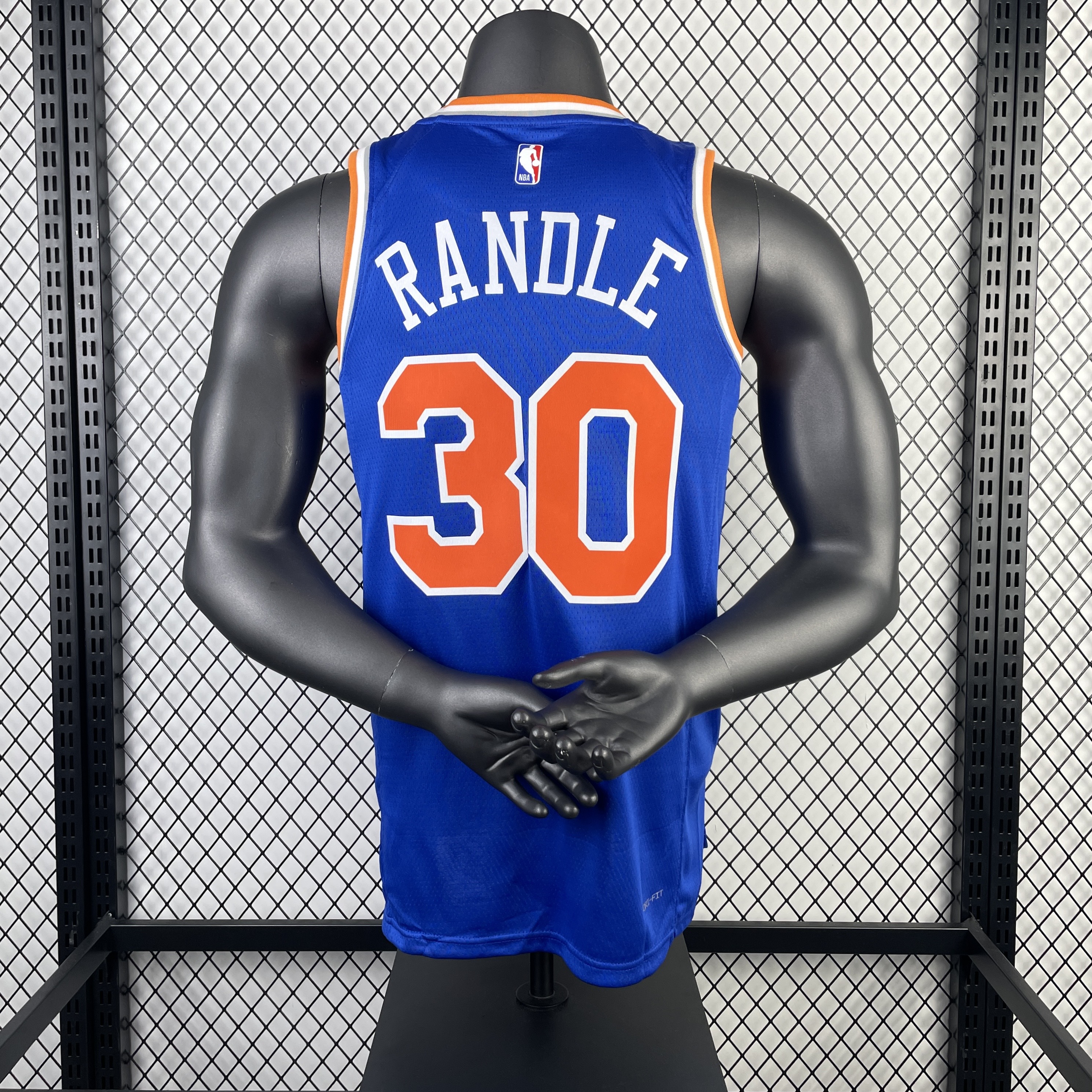 23 season Knicks away blue 30 Randle