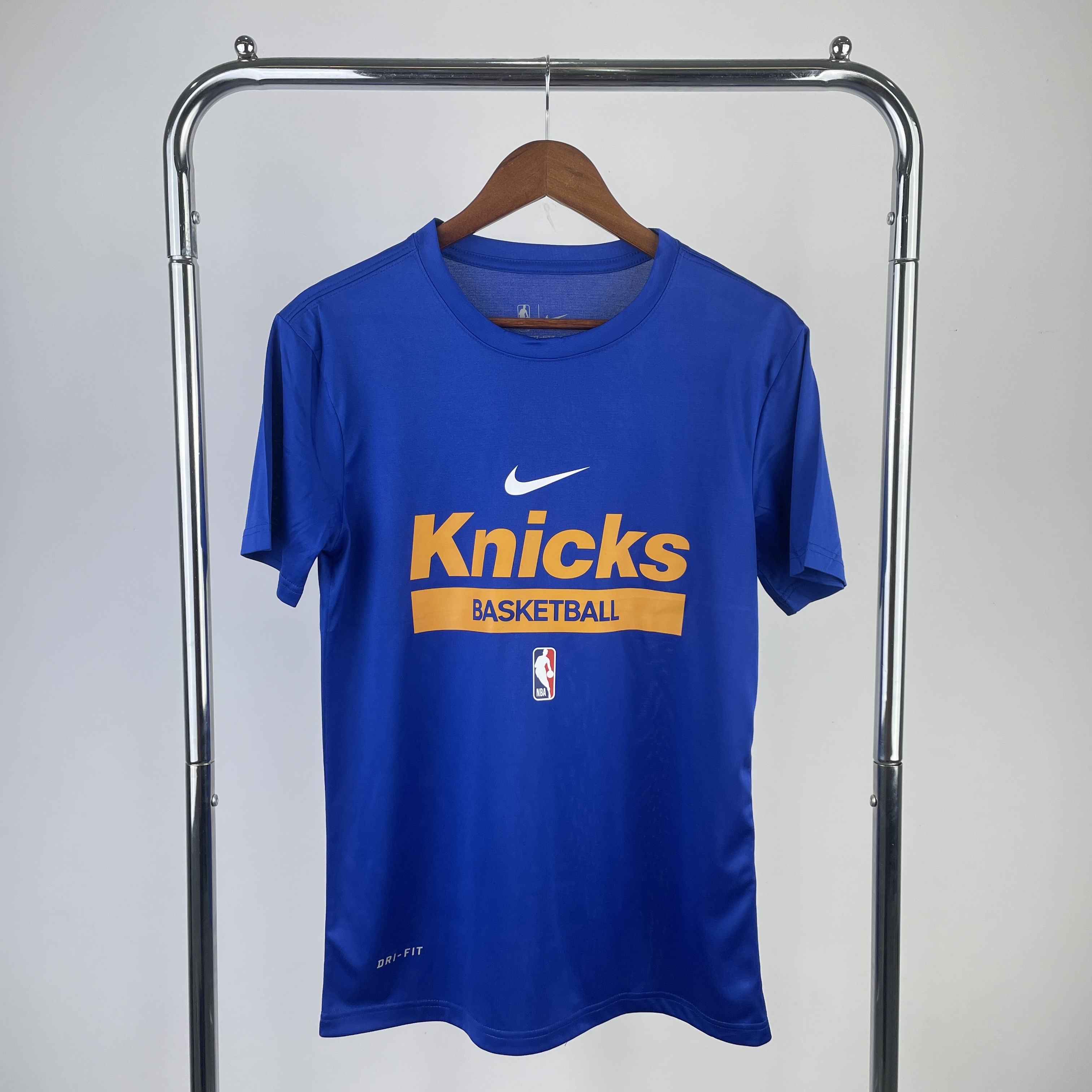'23 Knicks blue practice dry T-shirt short sleeve