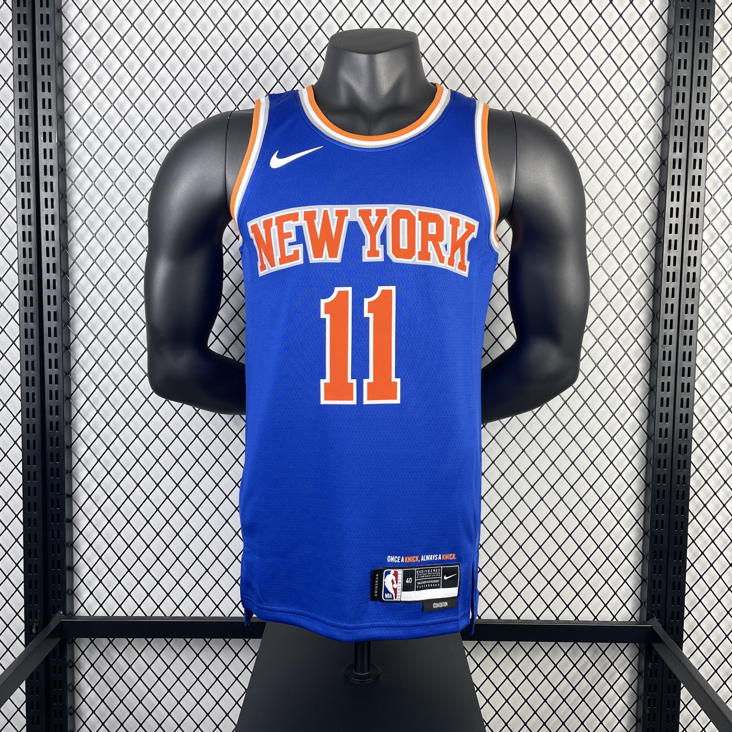 Season 23 Knicks road blue number 11 Bronson