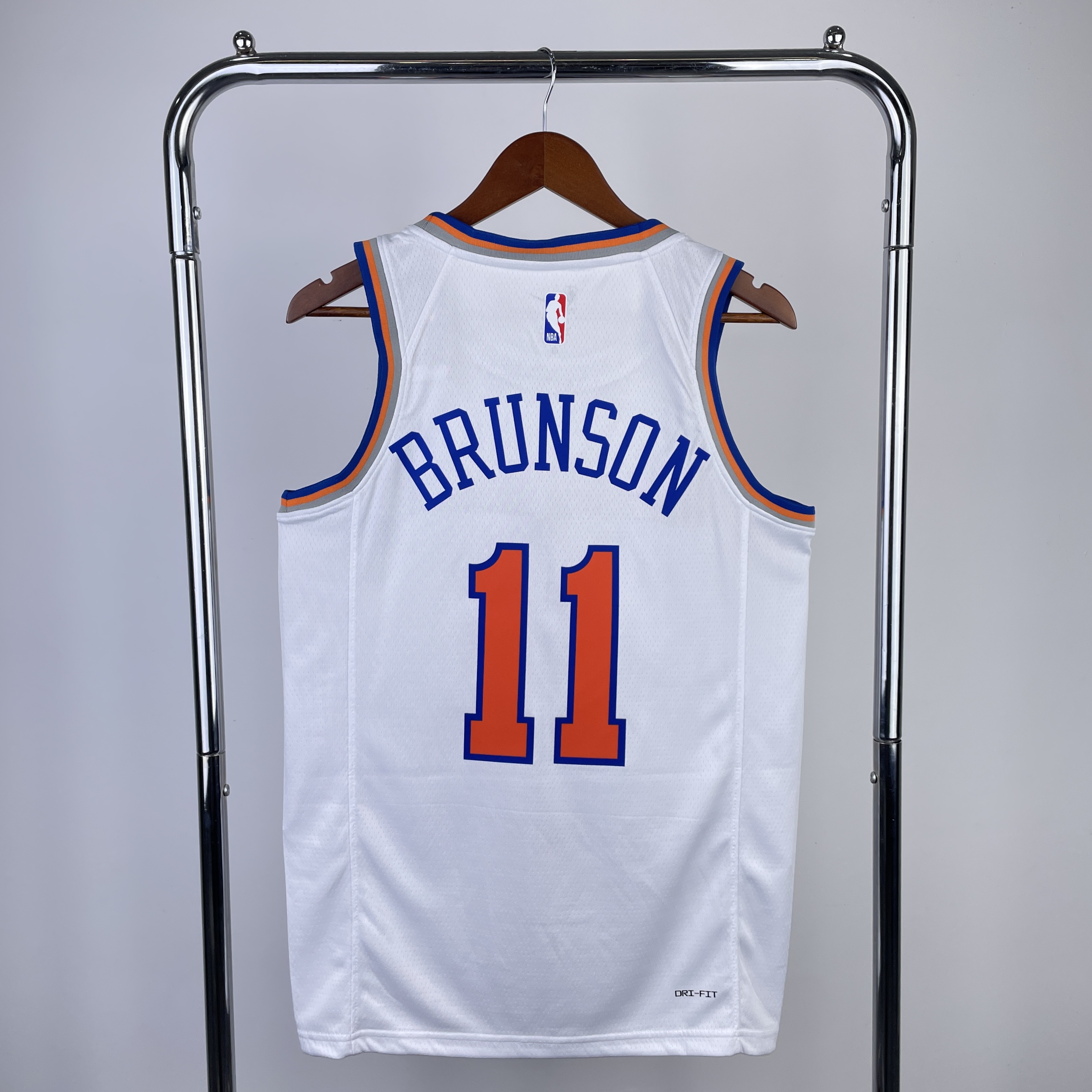 Knicks white No. 11 Brunson in '23