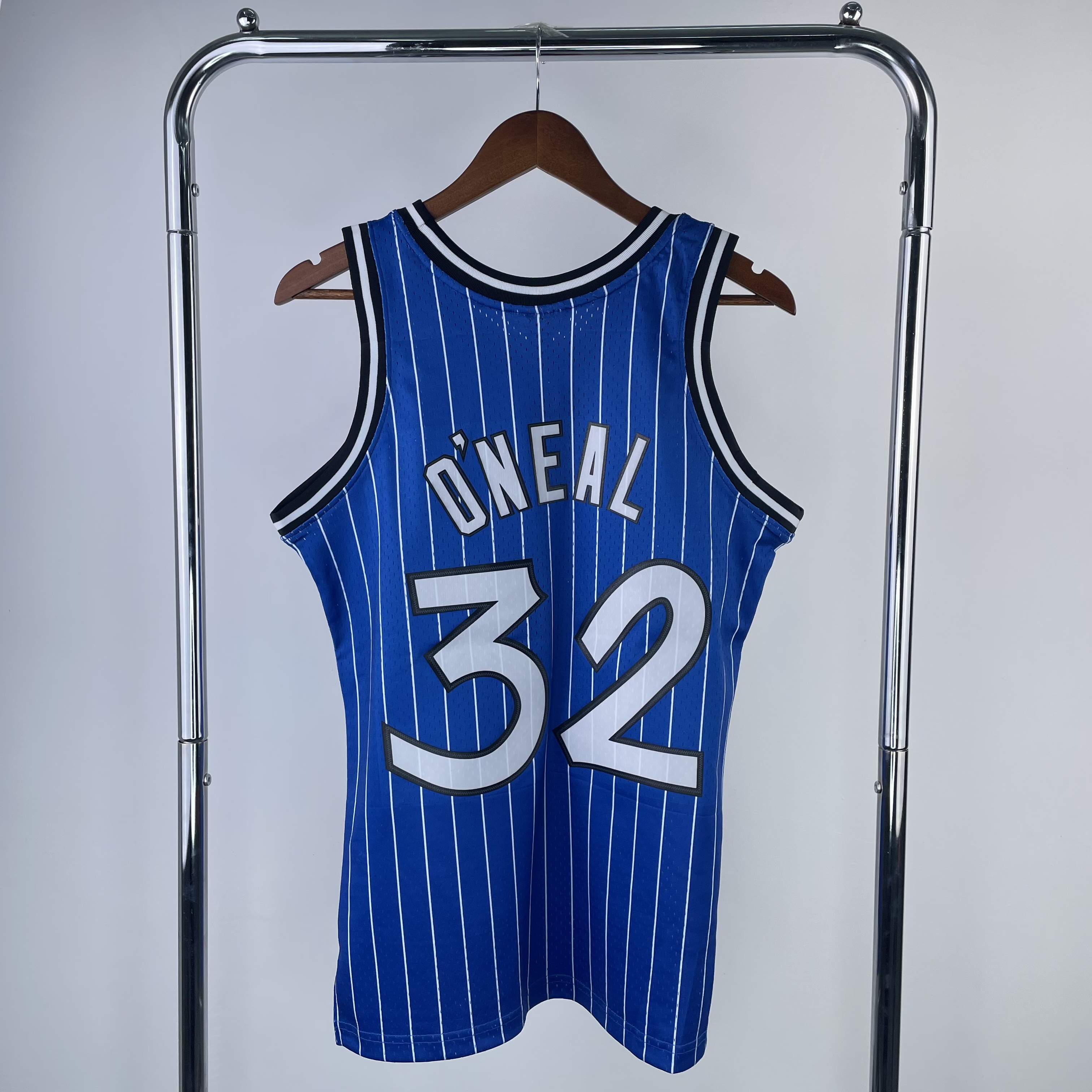 MN Hot Press Throwback jersey SW Magic 9495 season blue 32 O 'Neal