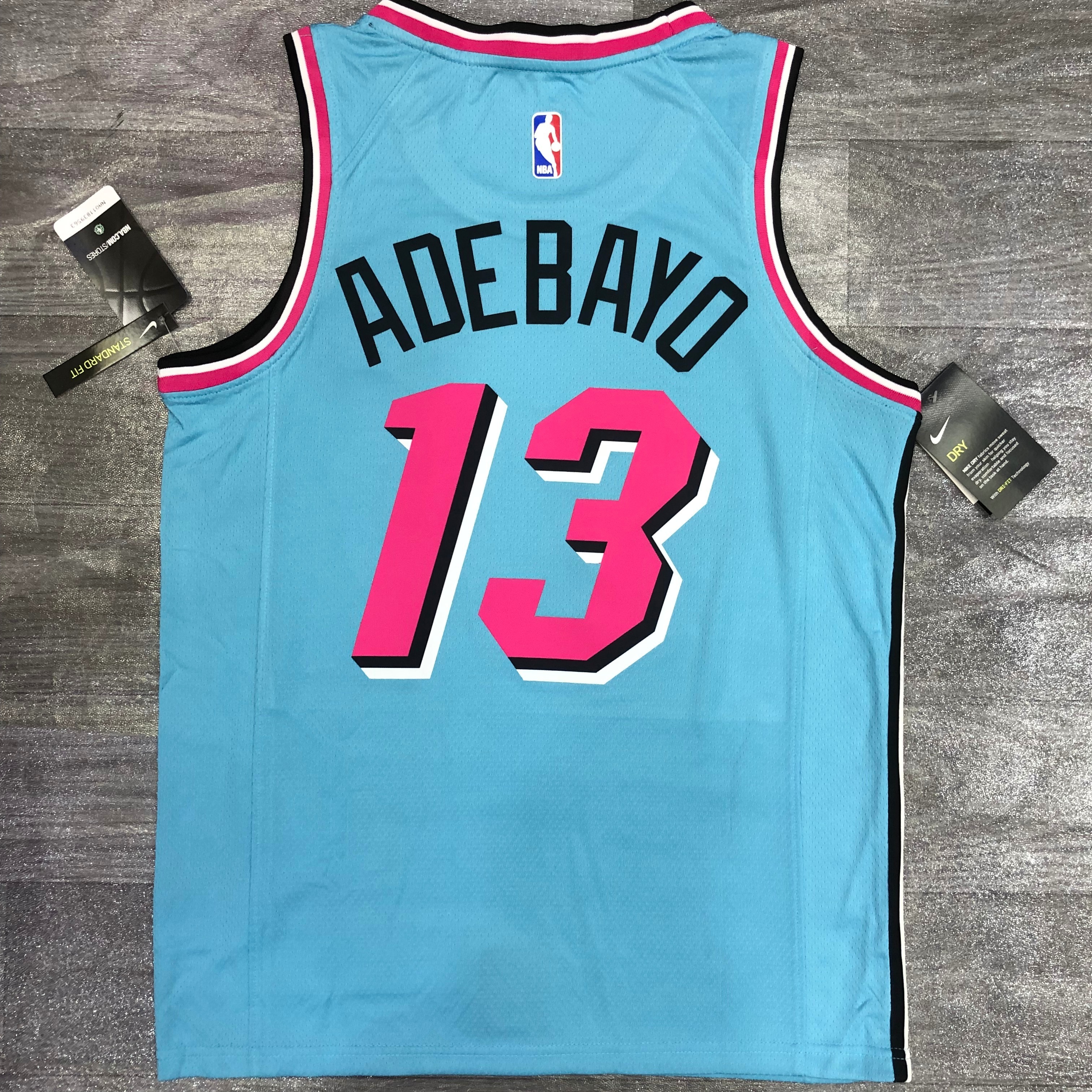 Heat crewneck Blue number 13 Adebayo