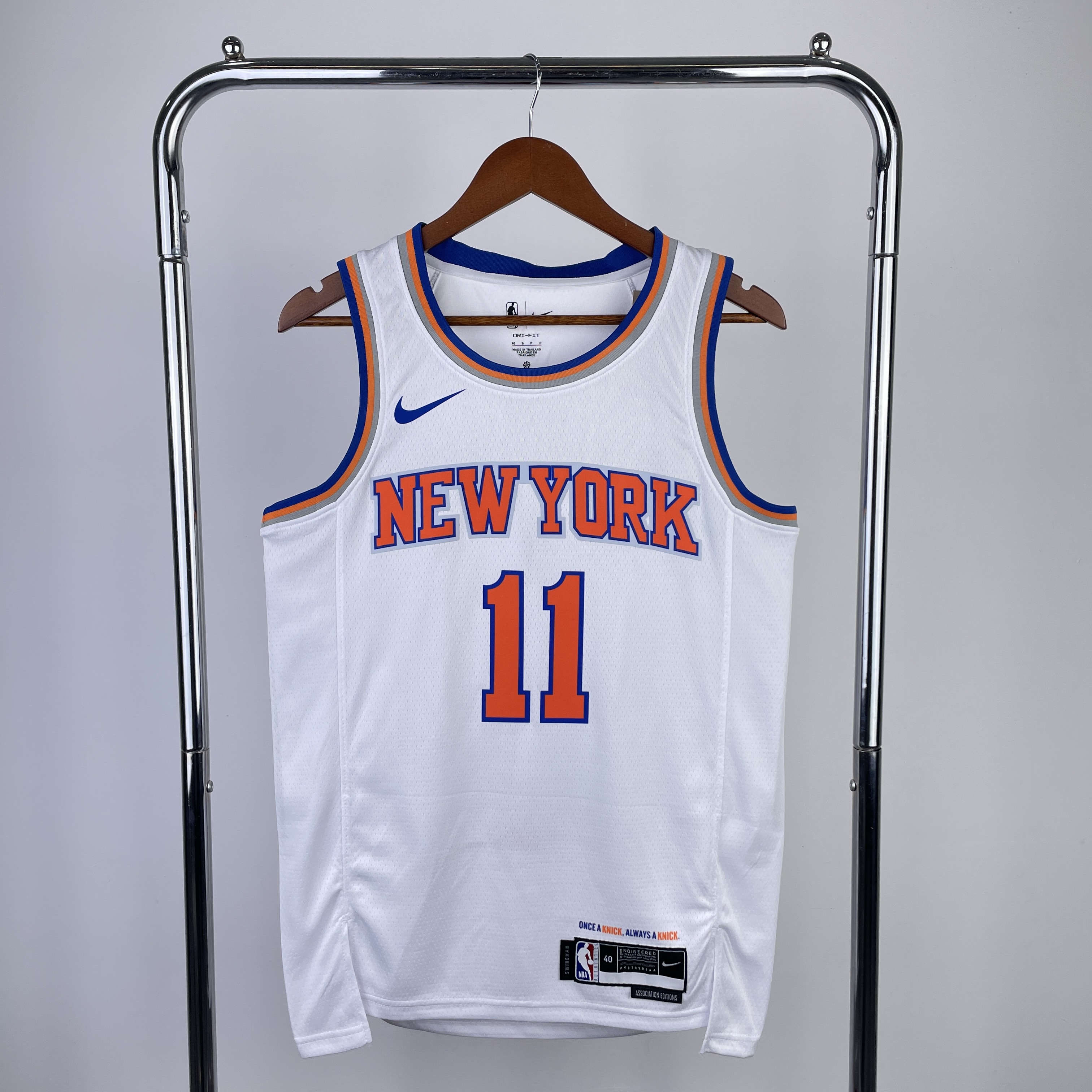 Knicks white No. 11 Brunson in '23
