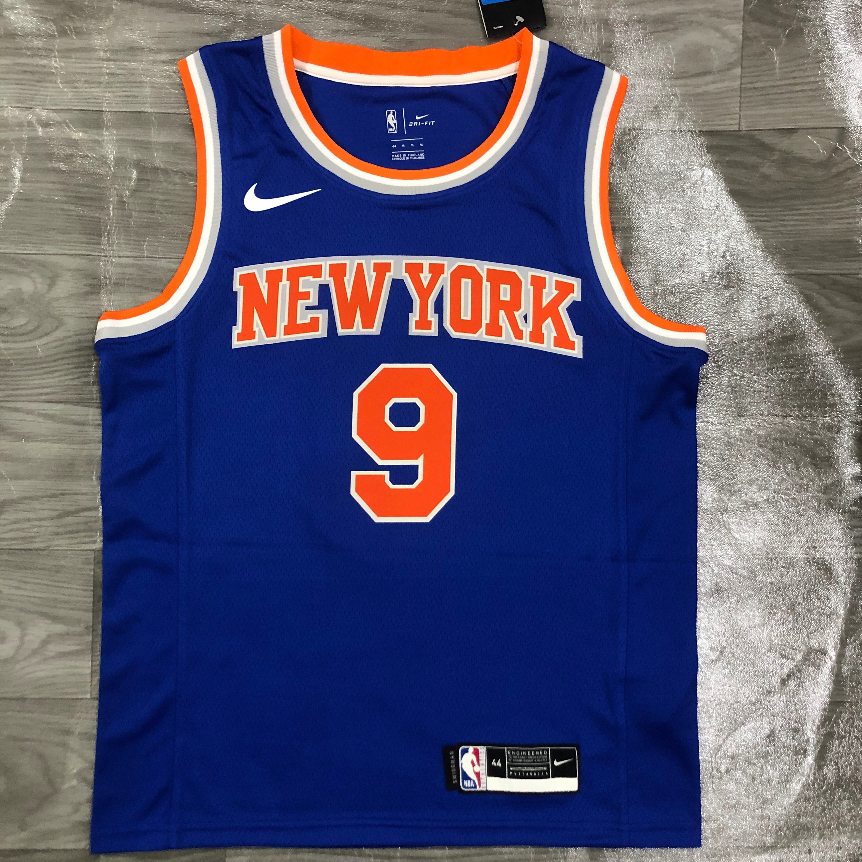 Knicks blue No. 9 Barrett
