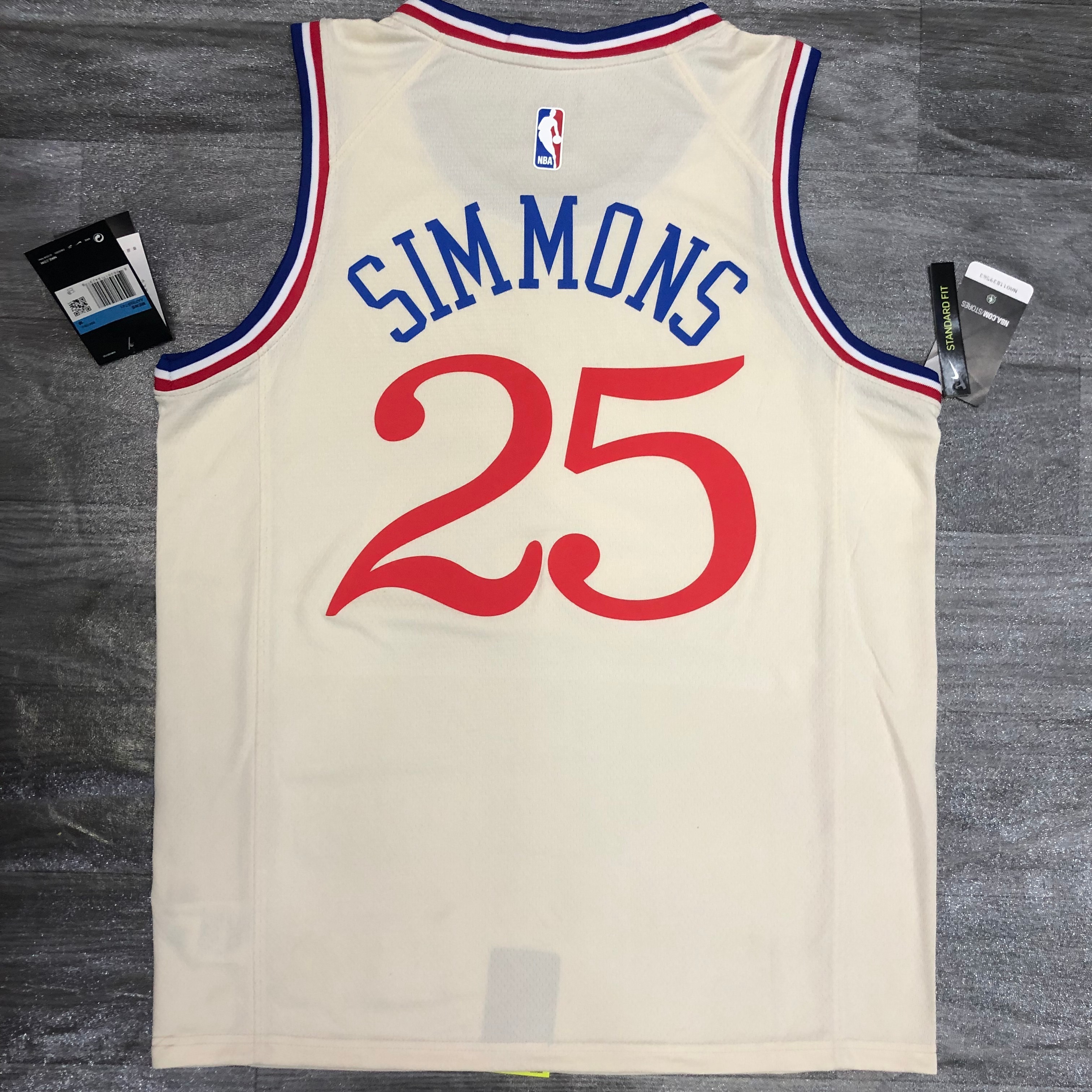 Season 20 76ers City Limited # 25 Simmons