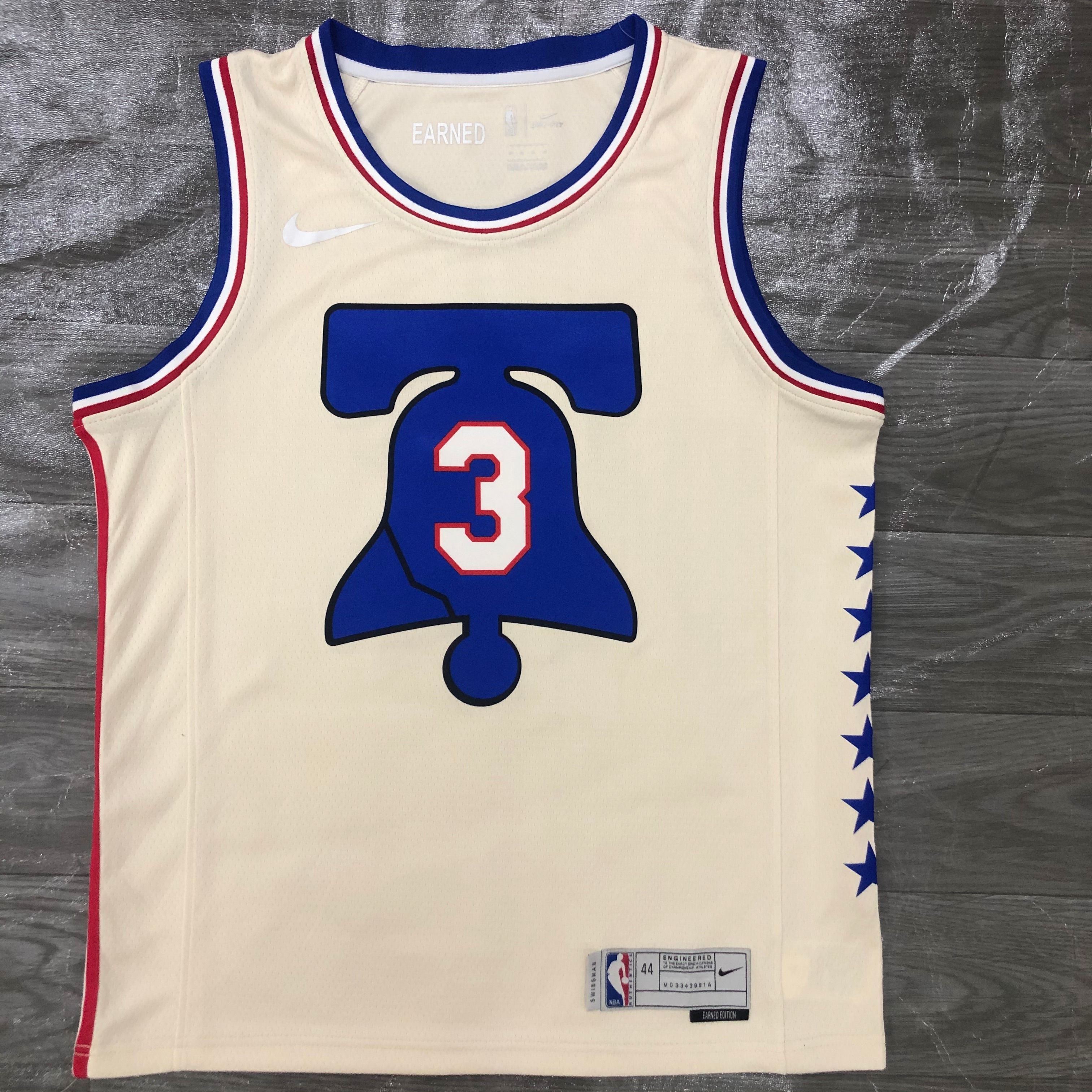 21 season 76ers award version 3 Iverson