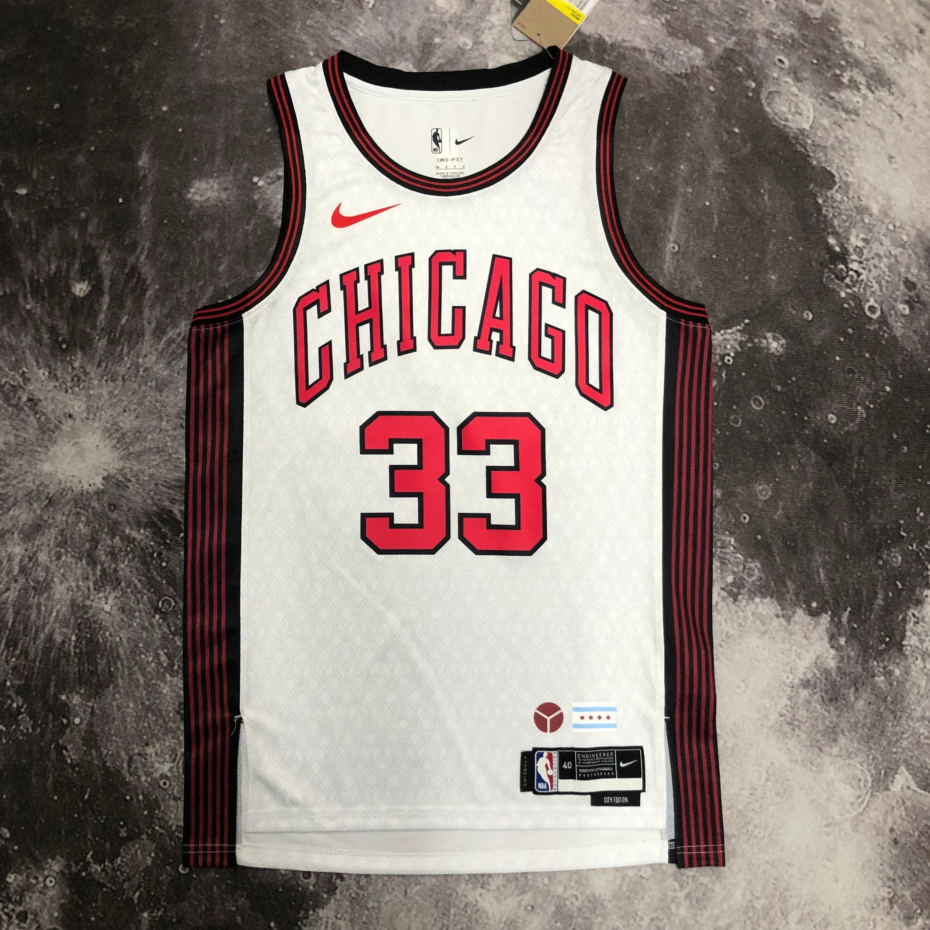 '23 Bulls City edition # 33 Pippen