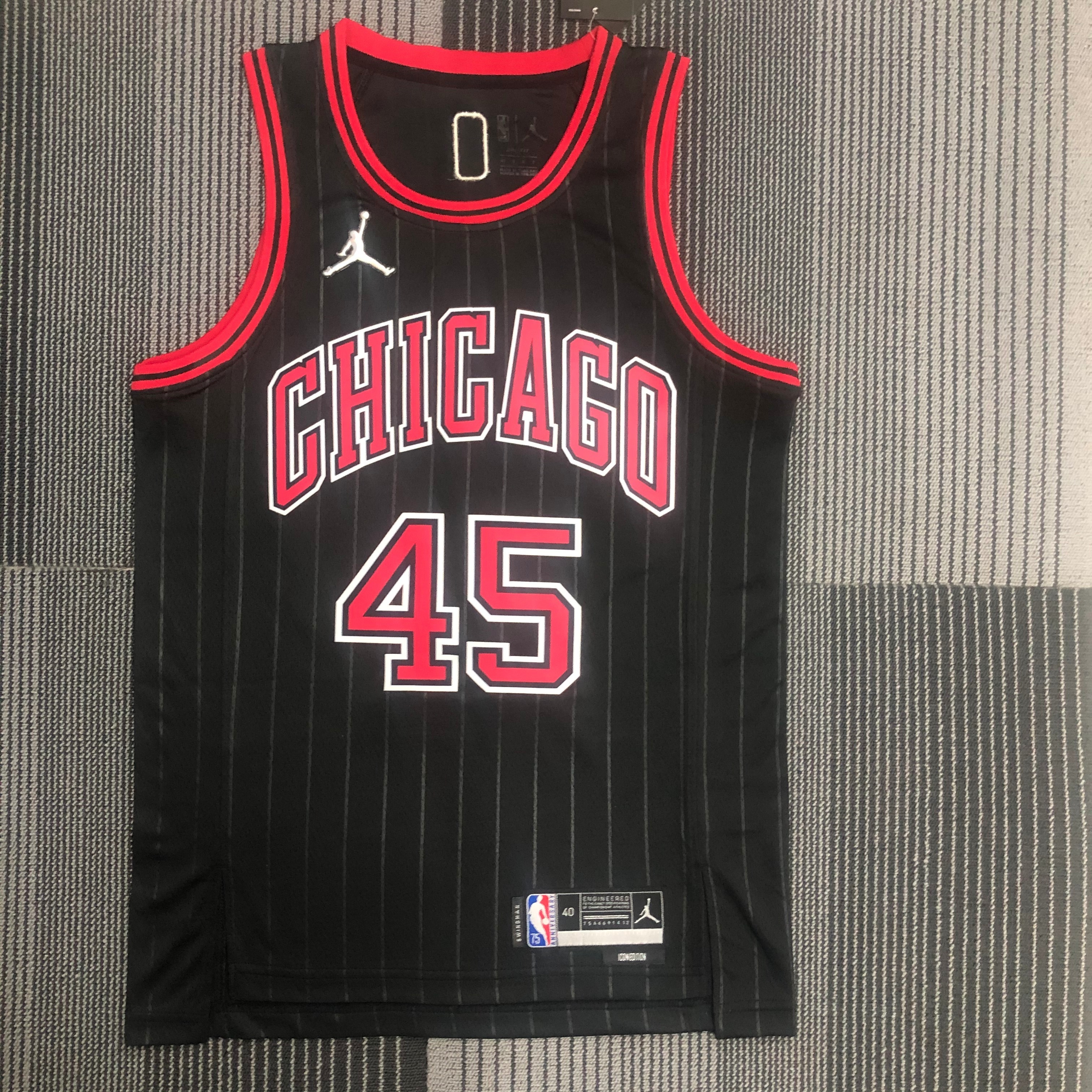 75th anniversary Bulls Flying 45 Jordan