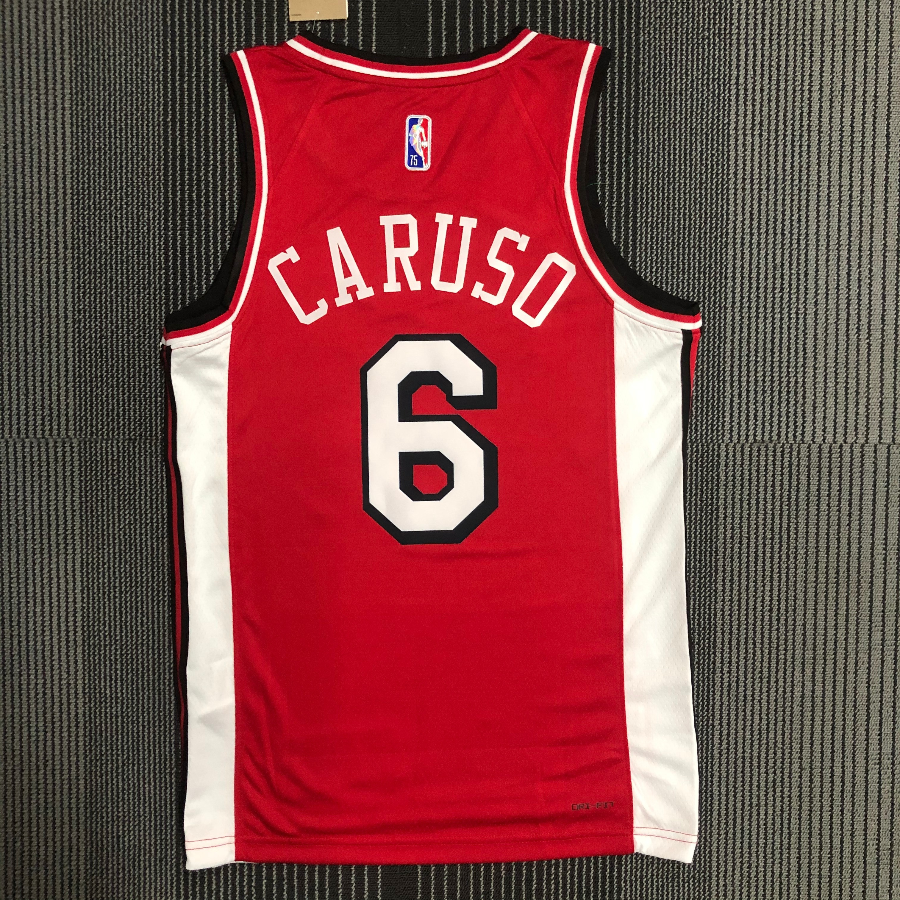 Caruso # 6 of the Bulls City Edition in the 22nd season