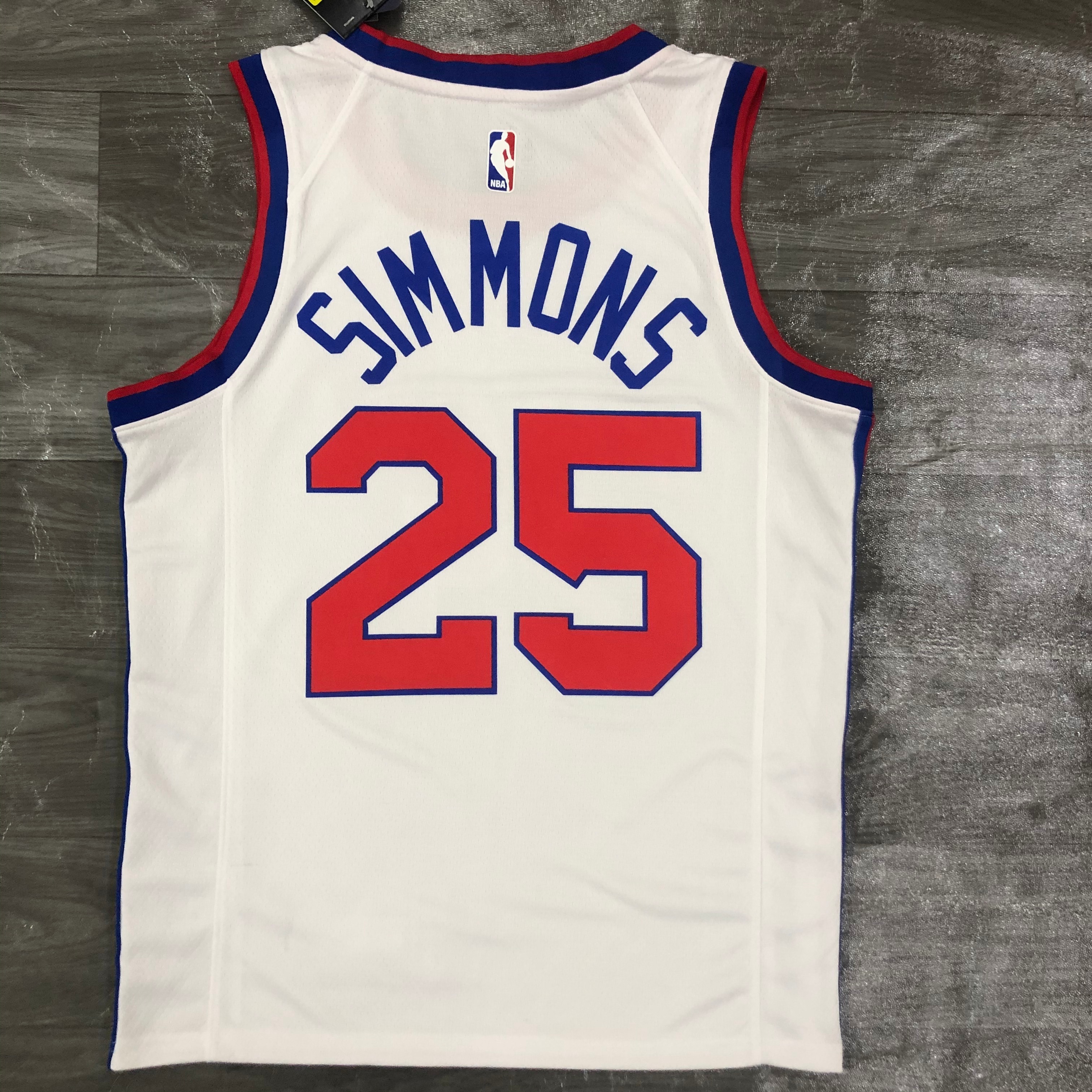 The '21 76ers curated the retro limited number 25. Simons