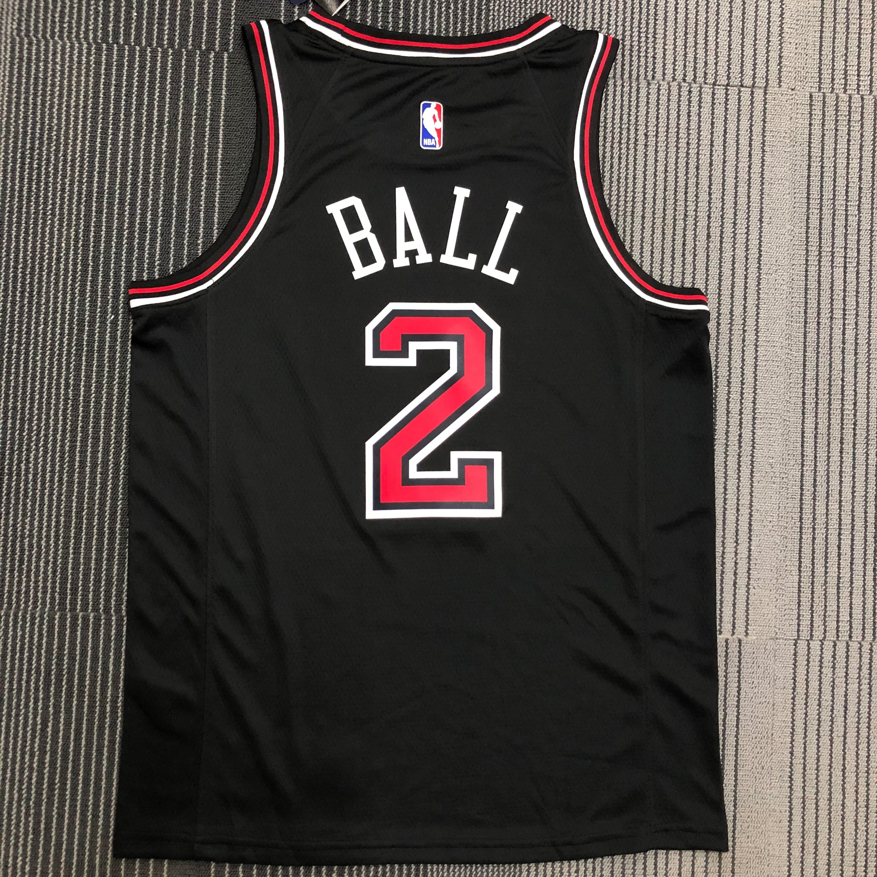 Bulls black number two Ball