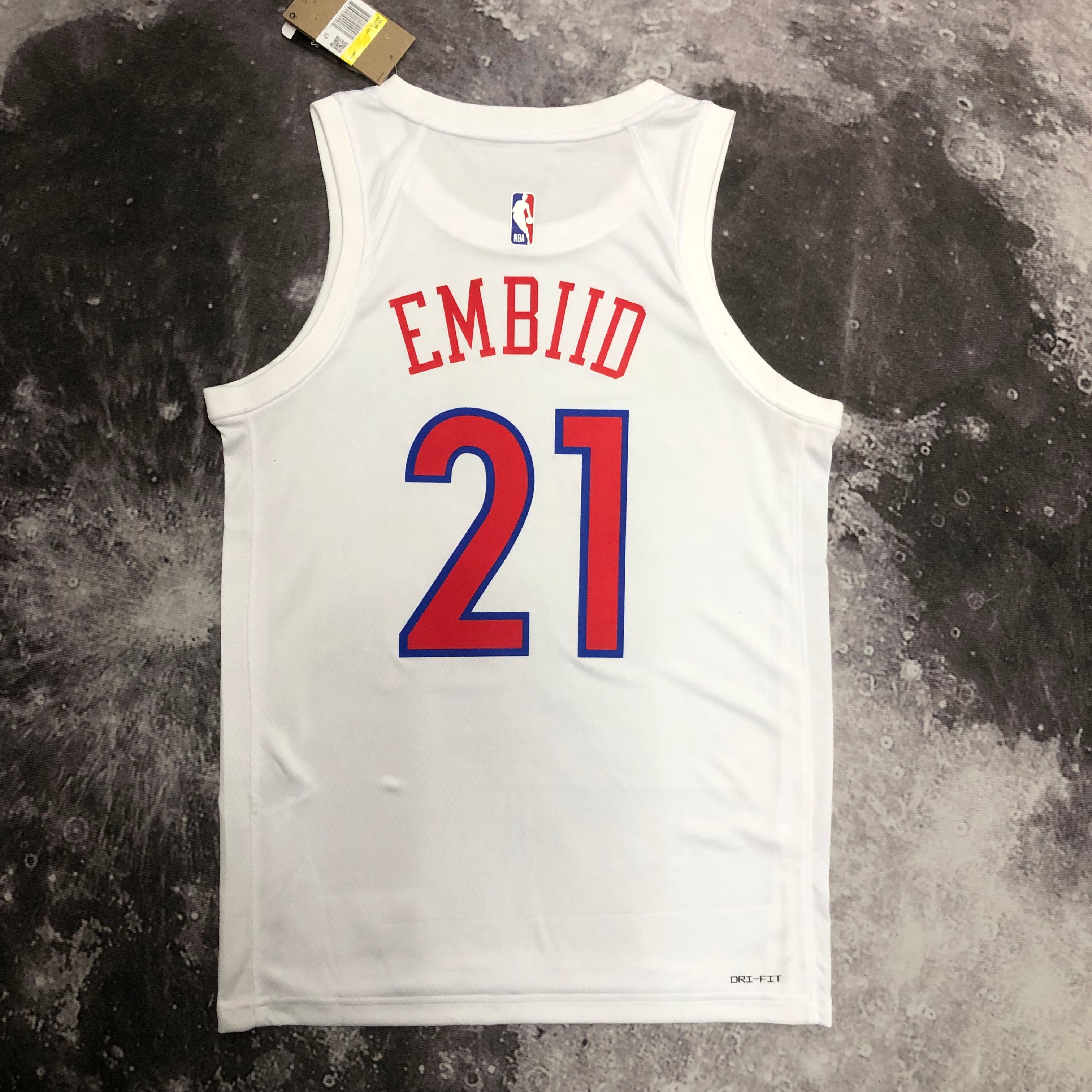 '23 76ers City version 21 Embiid