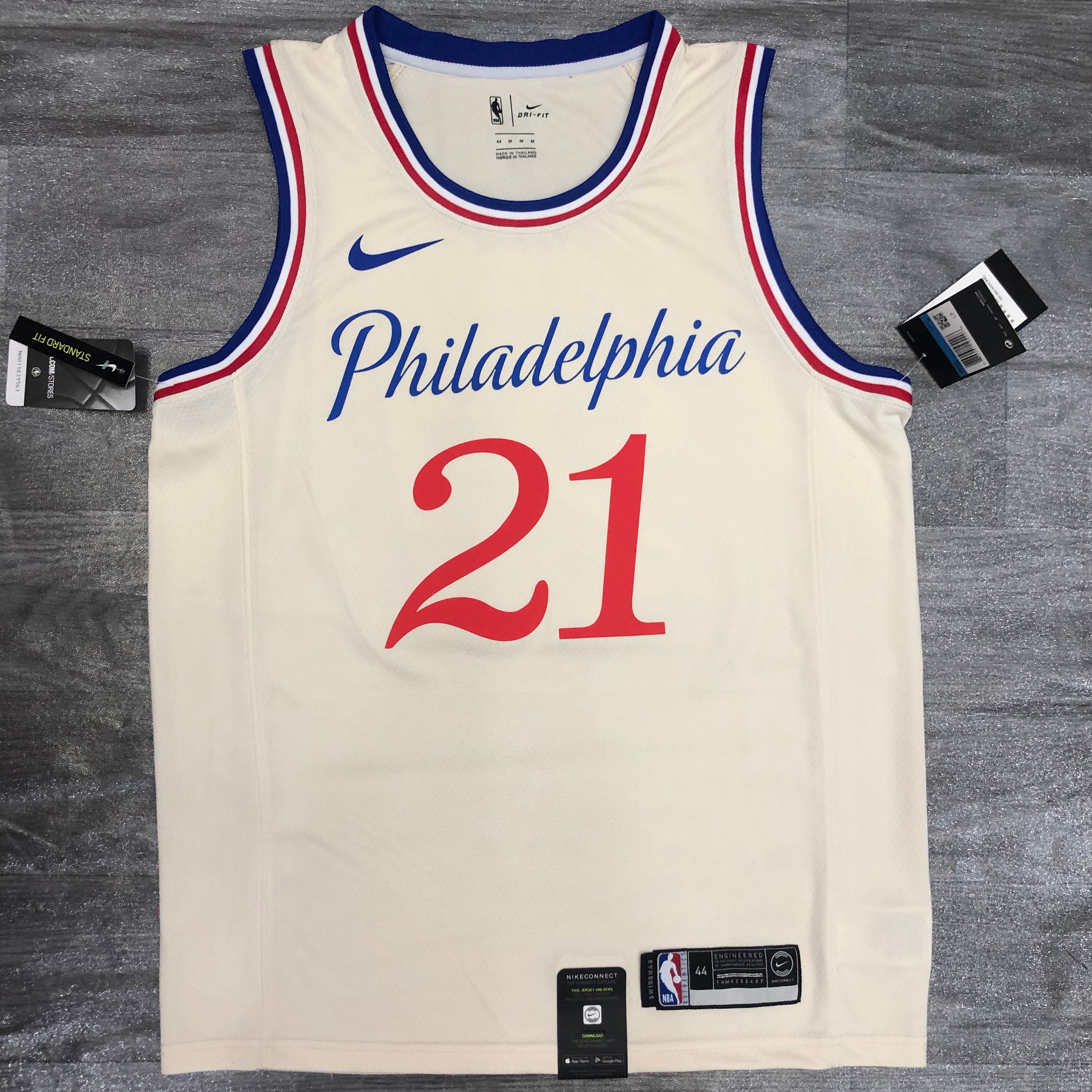 Season 20 76ers City Limited number 21 Embiid
