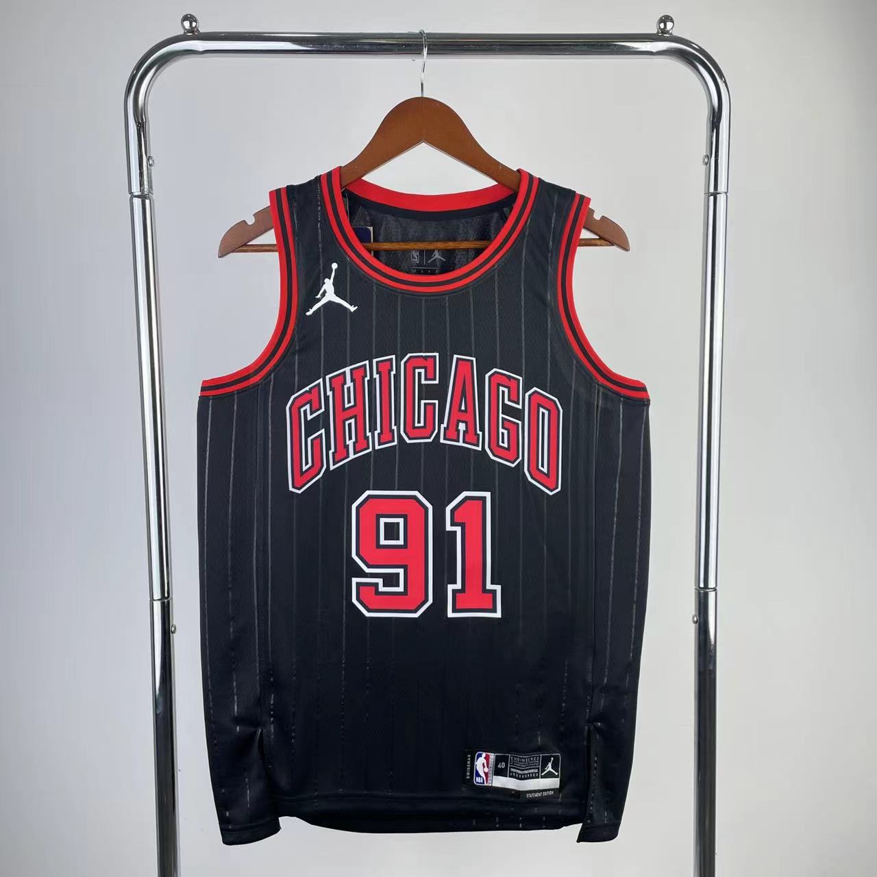 23 season Bulls Flyers limited number 91 Rodman
