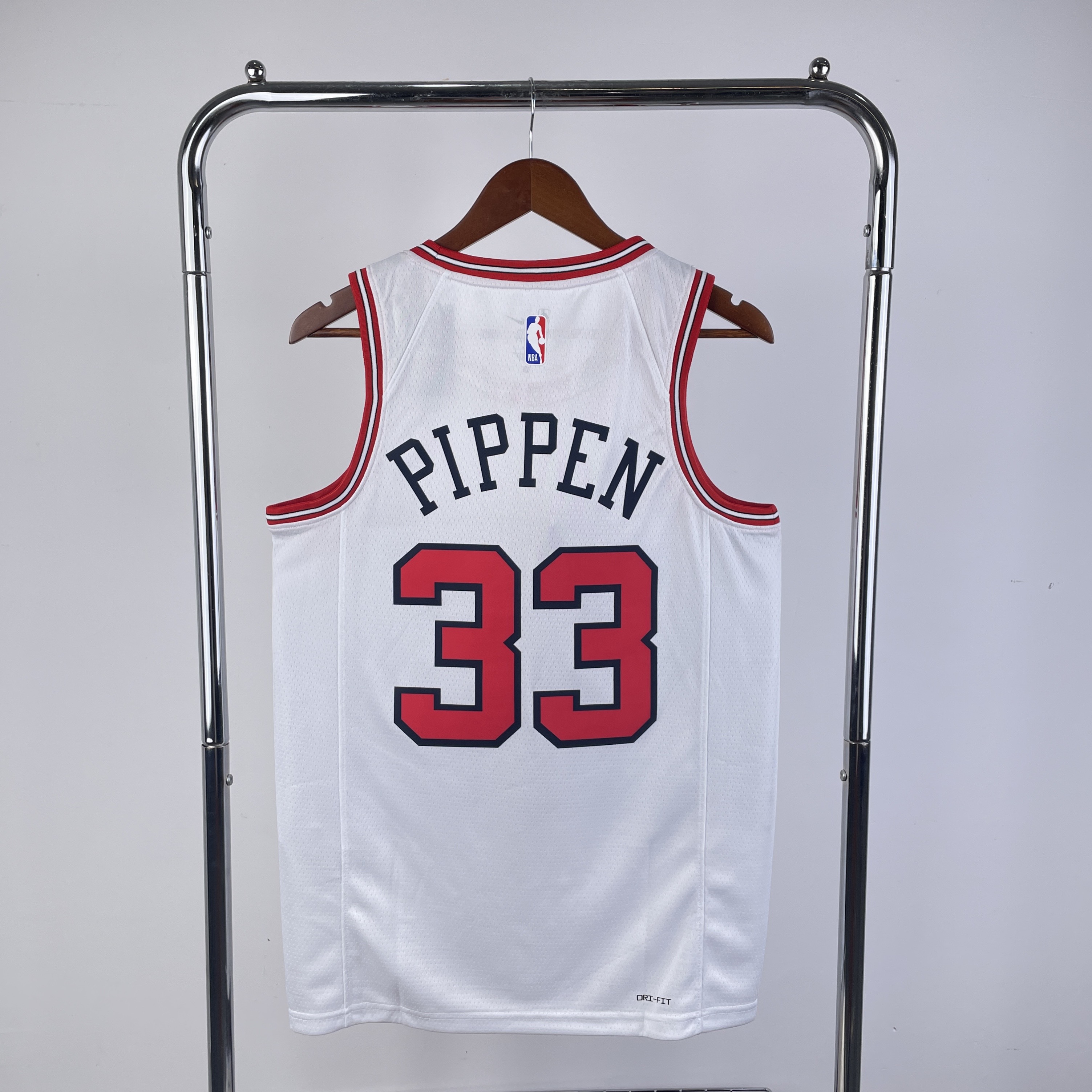 '23 Bulls white # 33 Pippen
