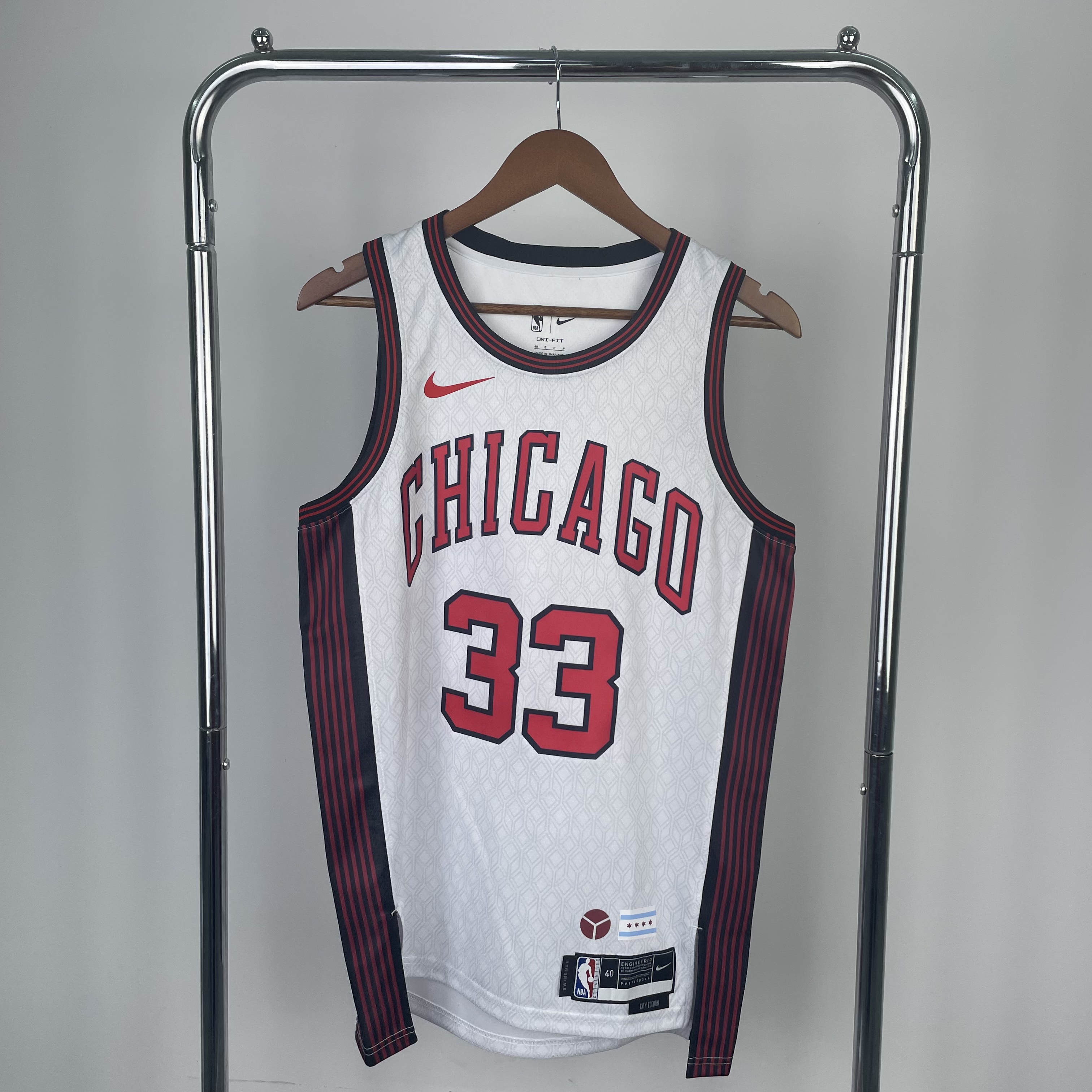 '23 Bulls City edition # 33 Pippen