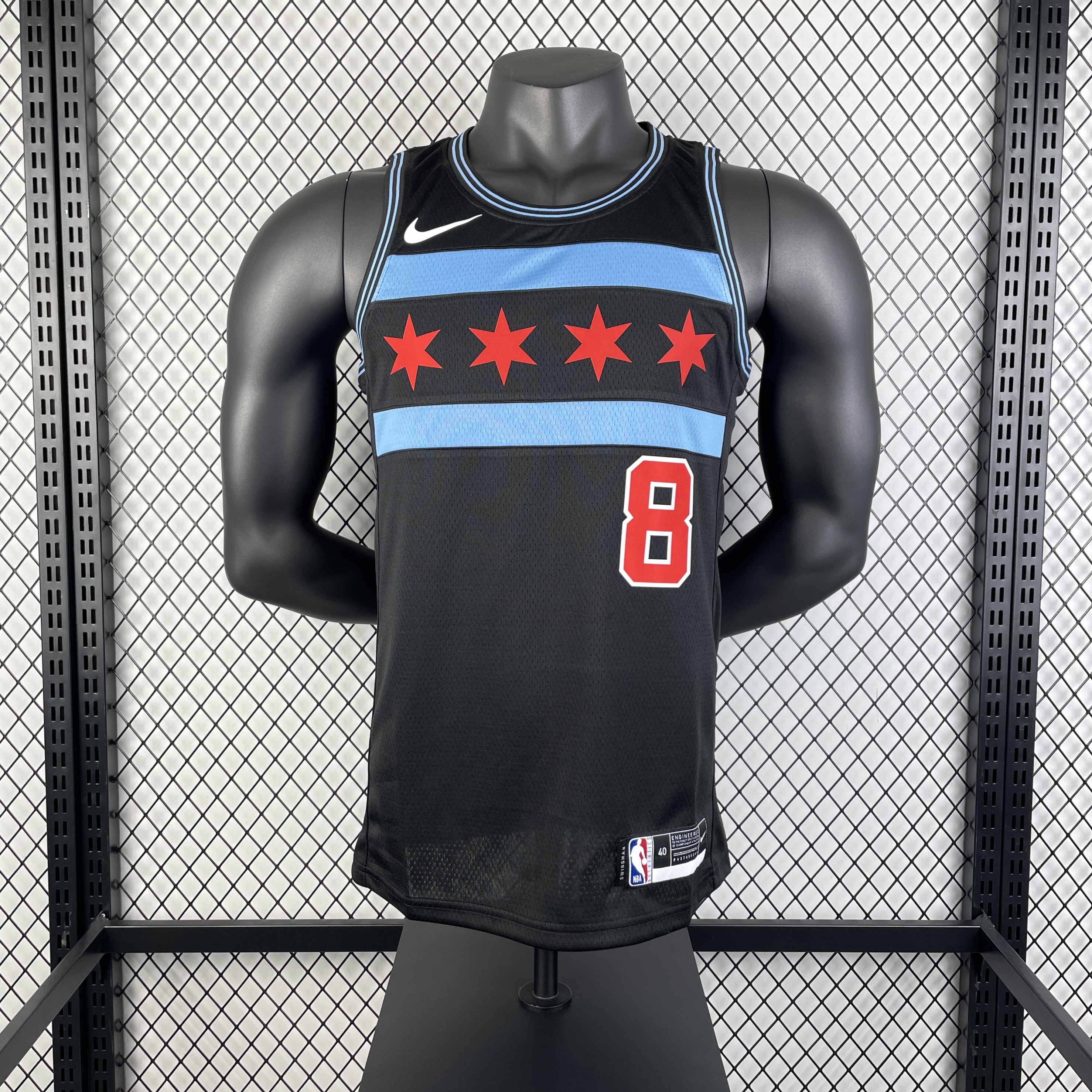 19 season Bulls City edition No. 8 Lavine