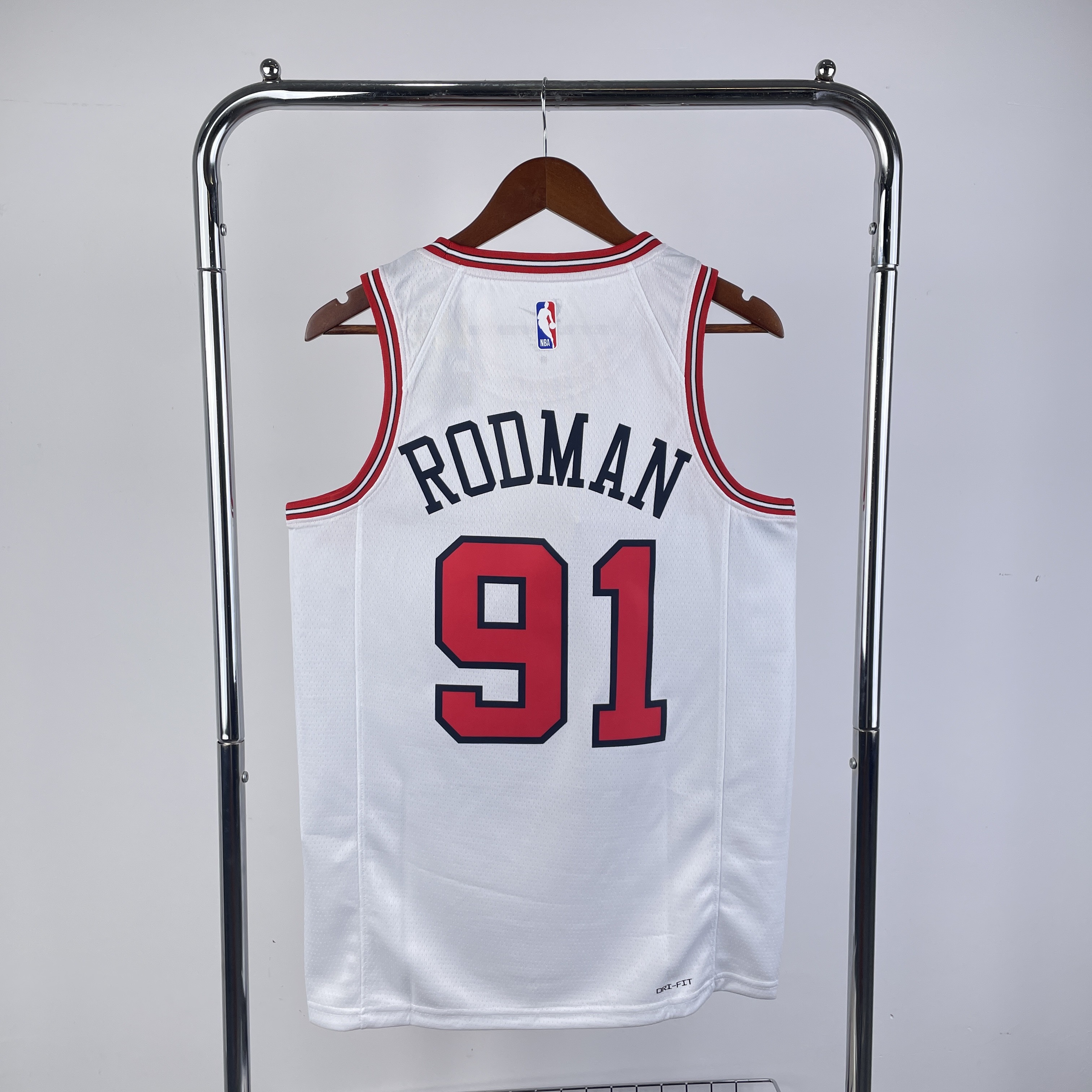 '23 Bulls white # 91 Rodman