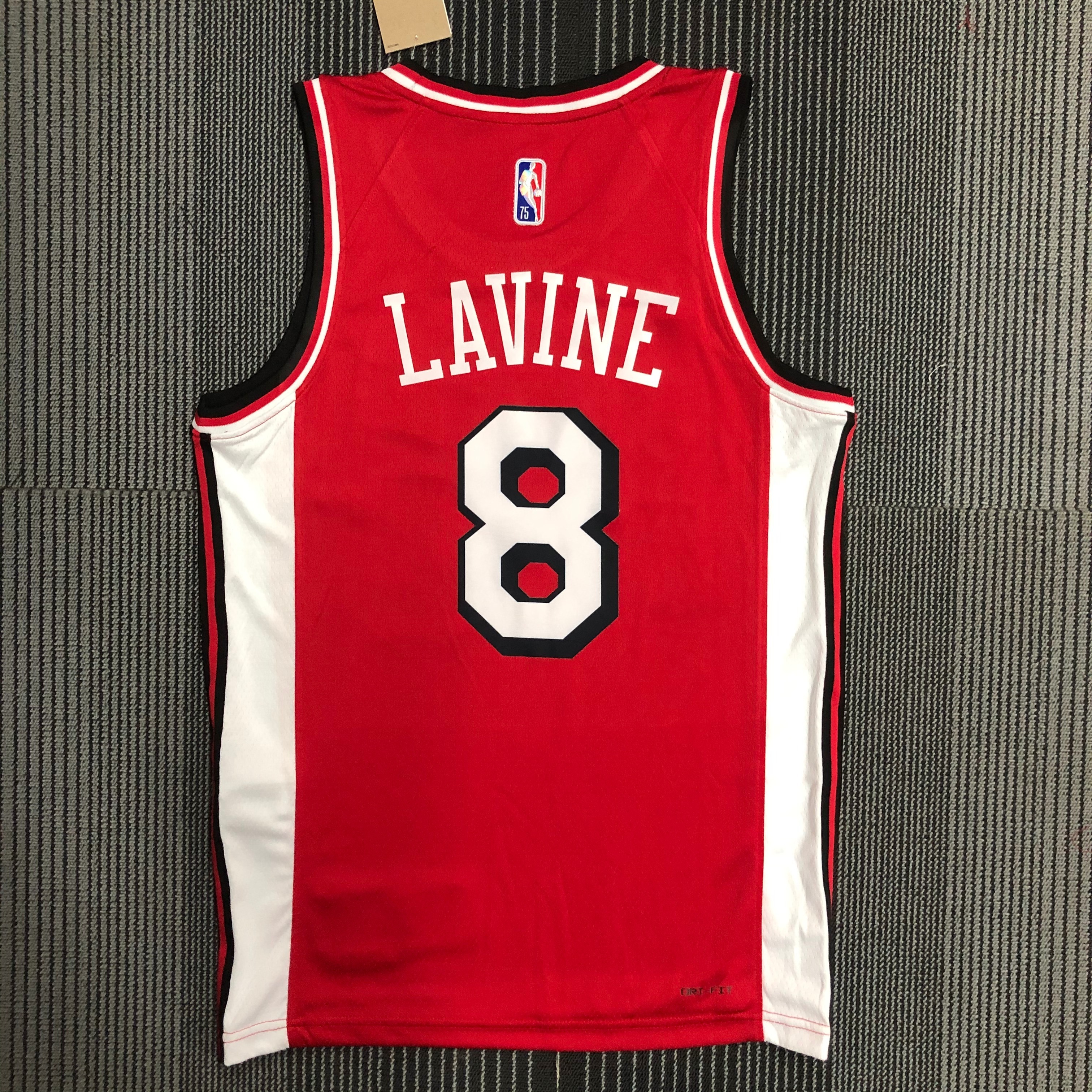 22 season Bulls City edition No. 8 Lavine