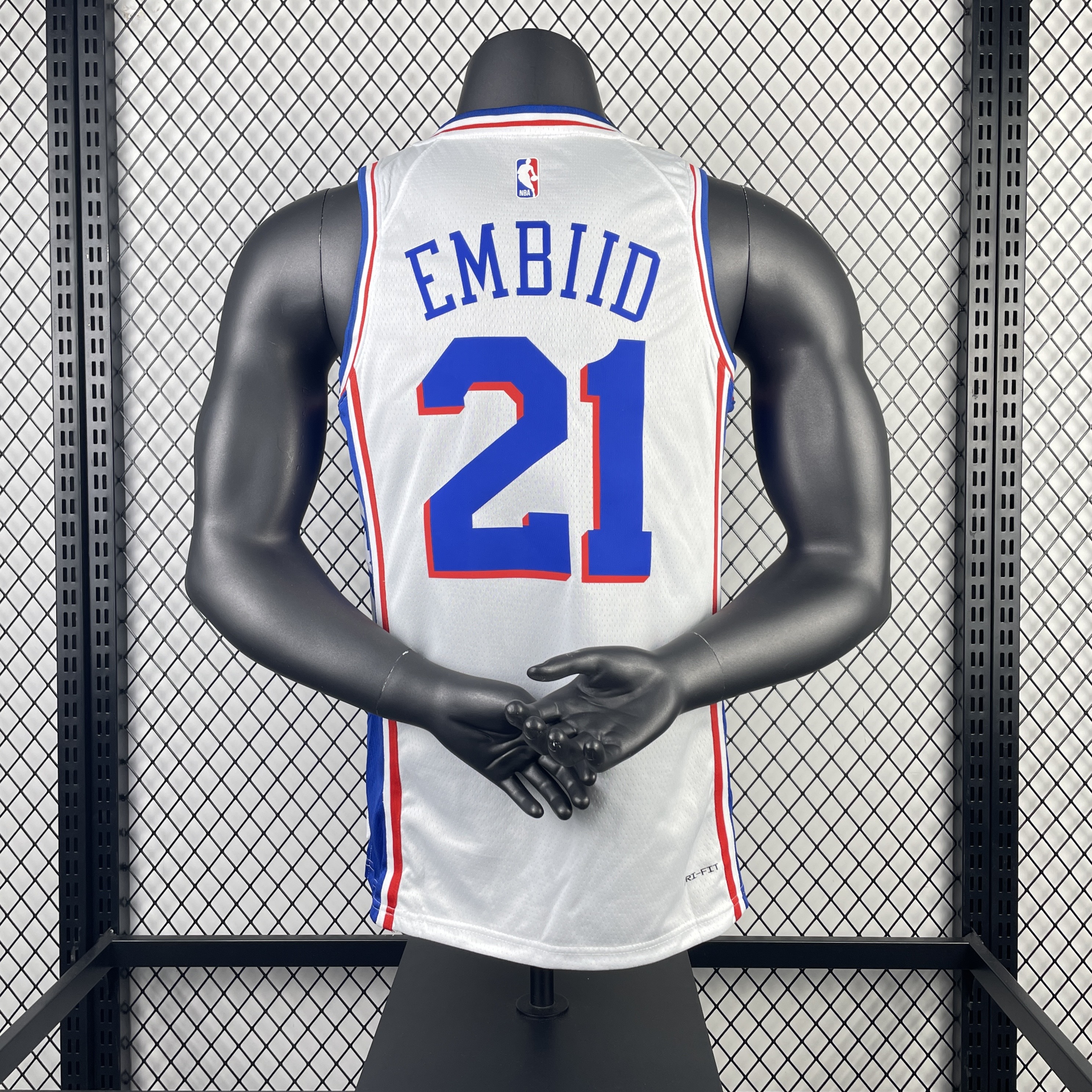 Season 23 76ers home white 21 Embiid