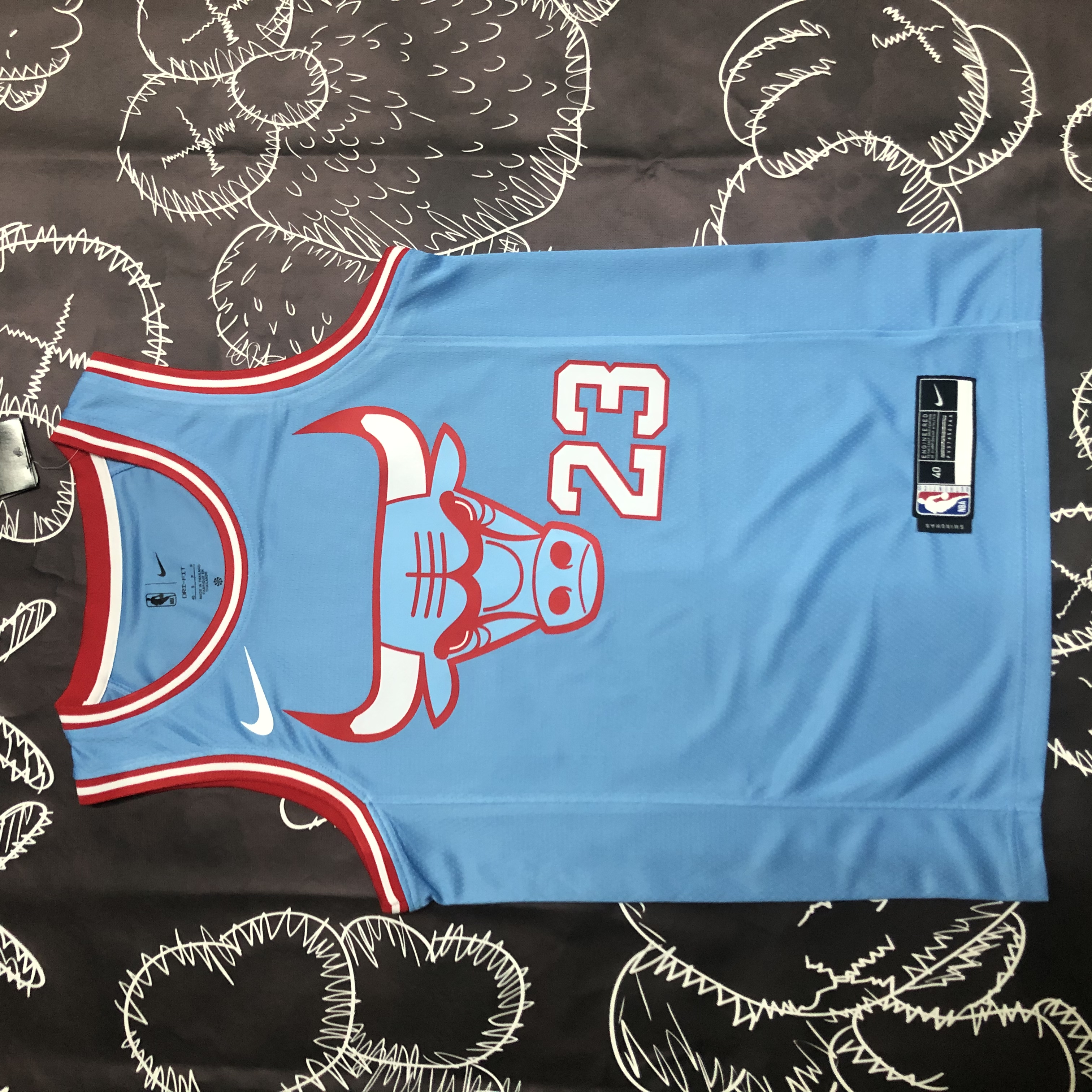 Bulls blue 23 Jordan