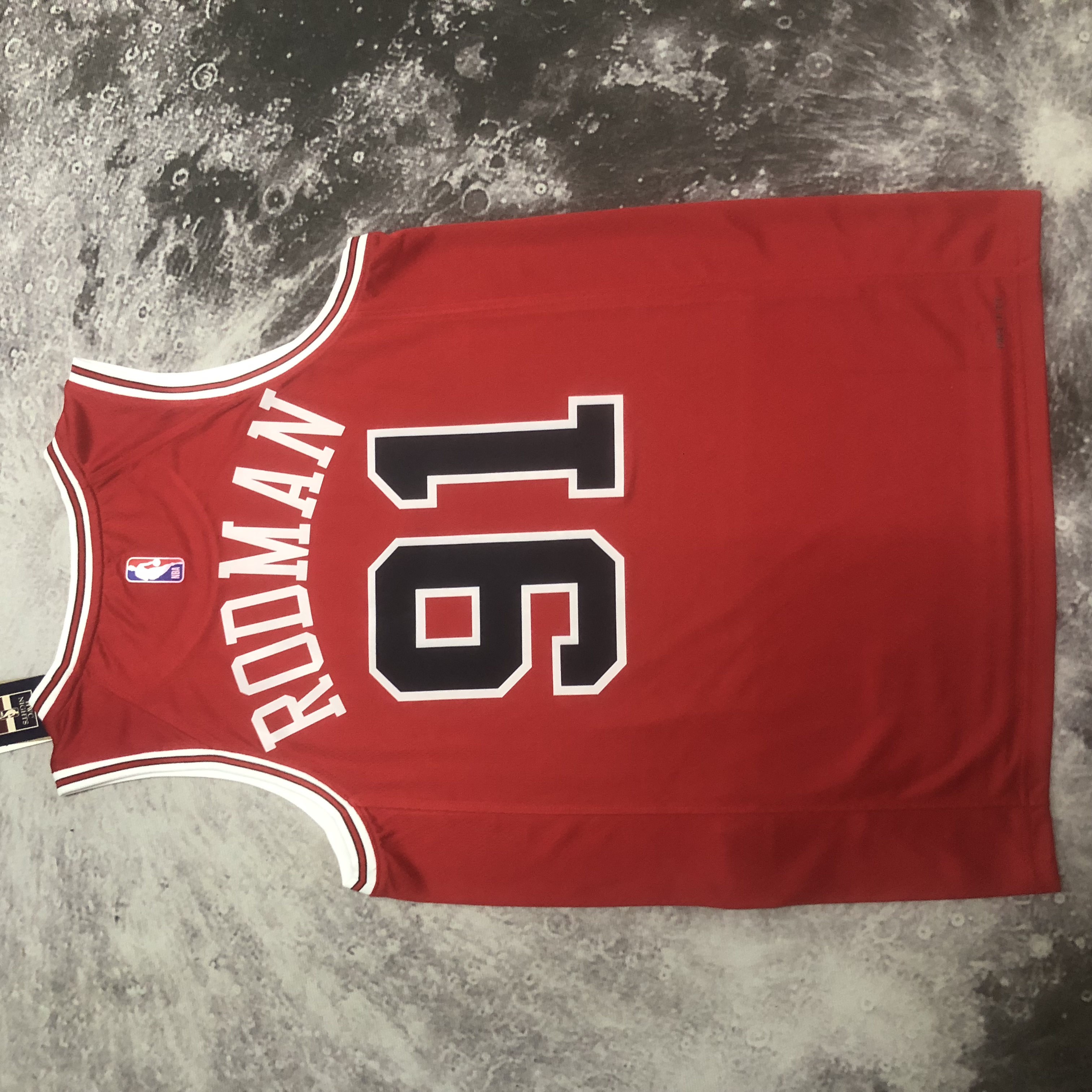 '23 Bulls red # 91 Rodman