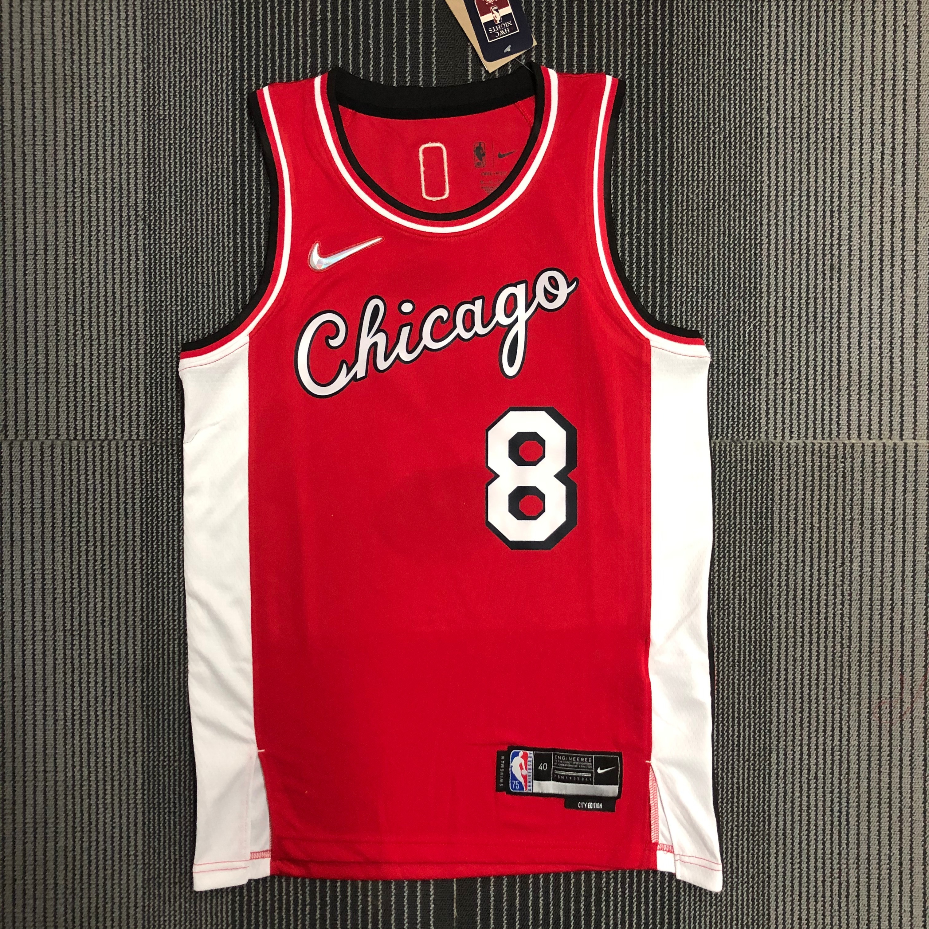 22 season Bulls City edition No. 8 Lavine