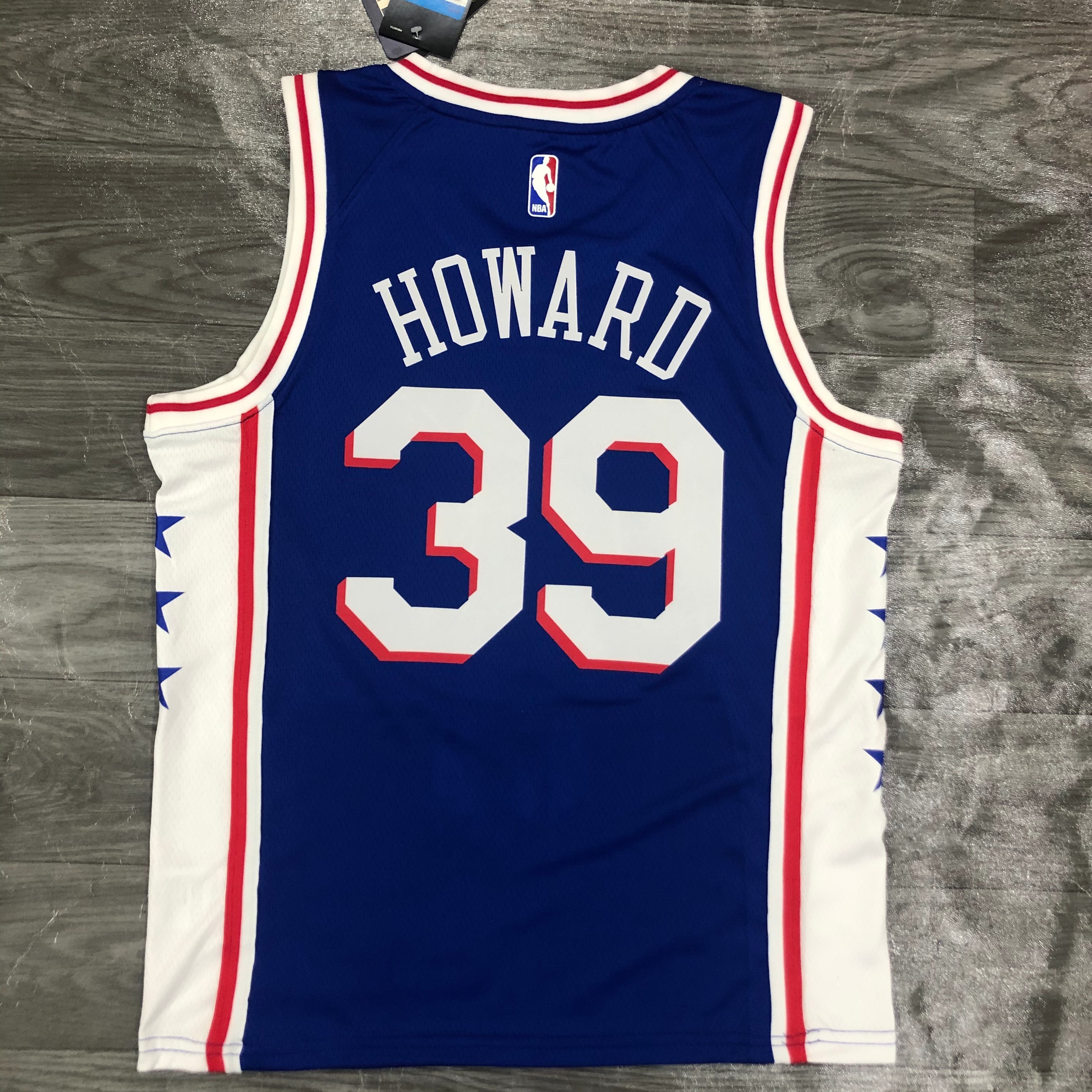 Sixers V-neck blue # 39 Howard