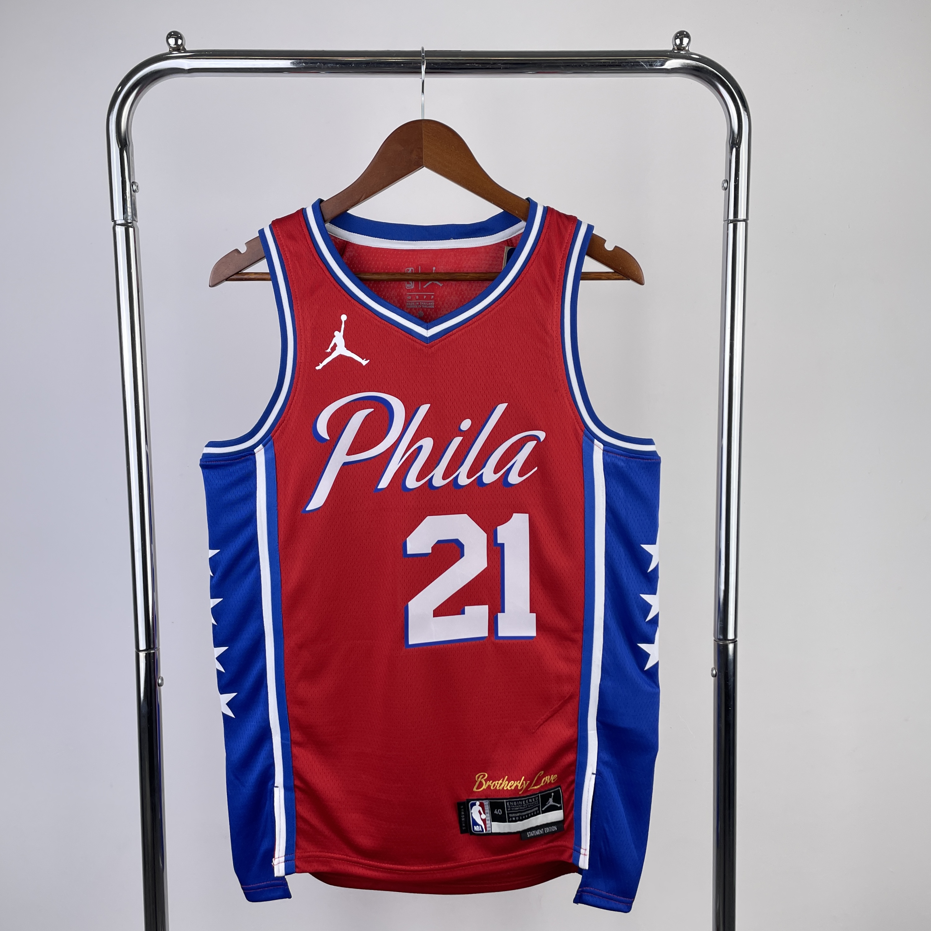 Season 23 76ers Flyers limited number 21 Embiid