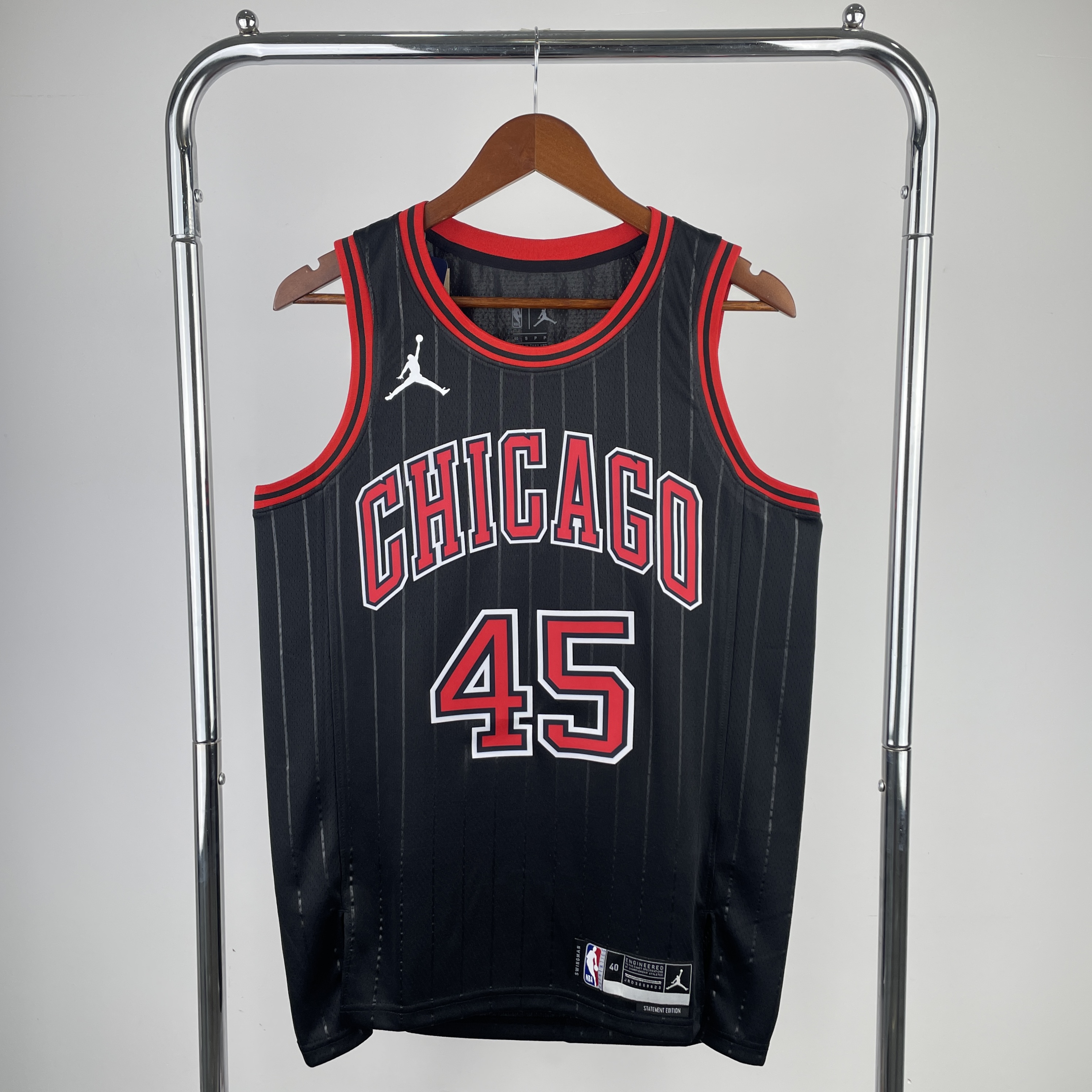 23 season Bulls fly limited number 45 Jordan