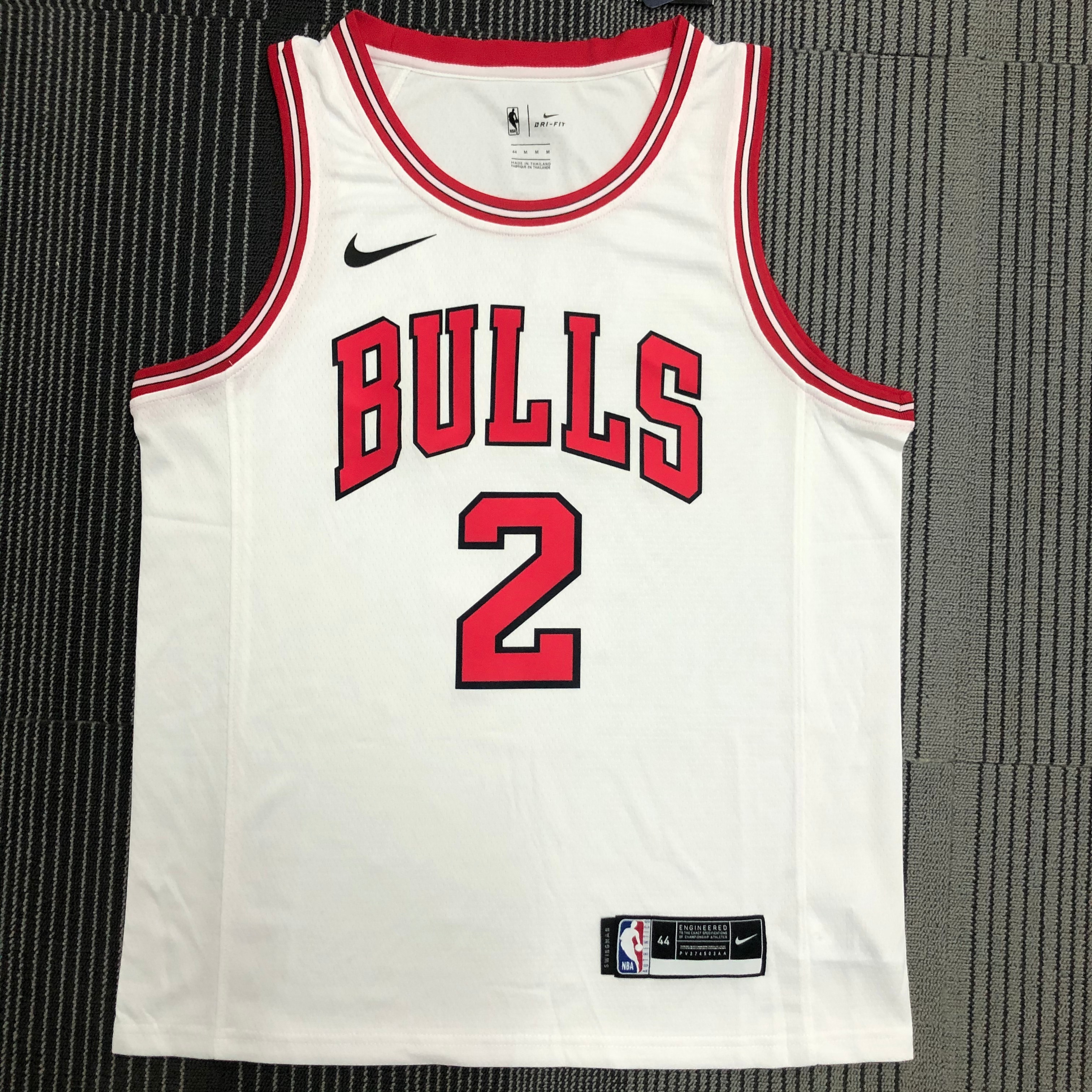 Bulls white number two Ball