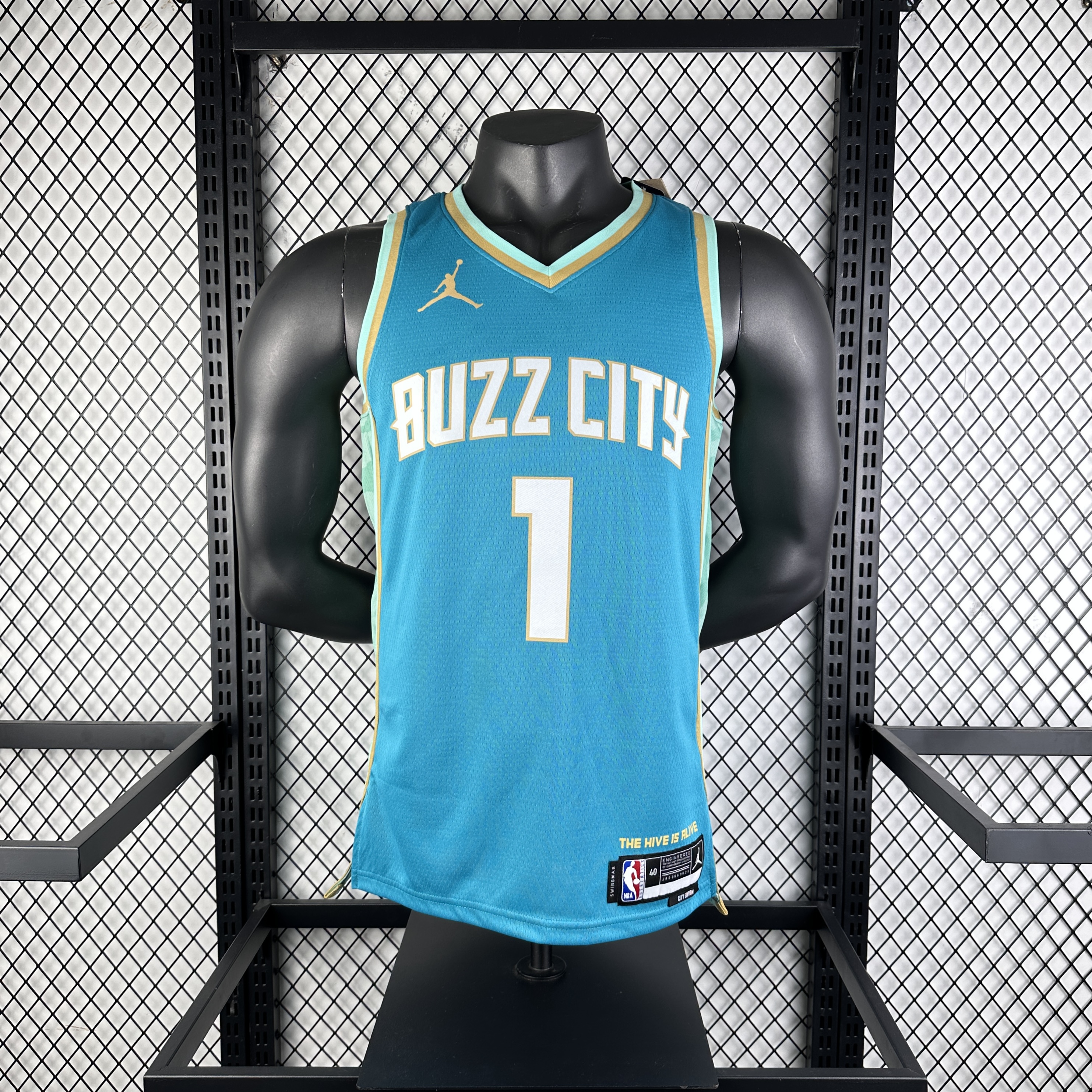 24 season Hornets City edition No.1 Ball