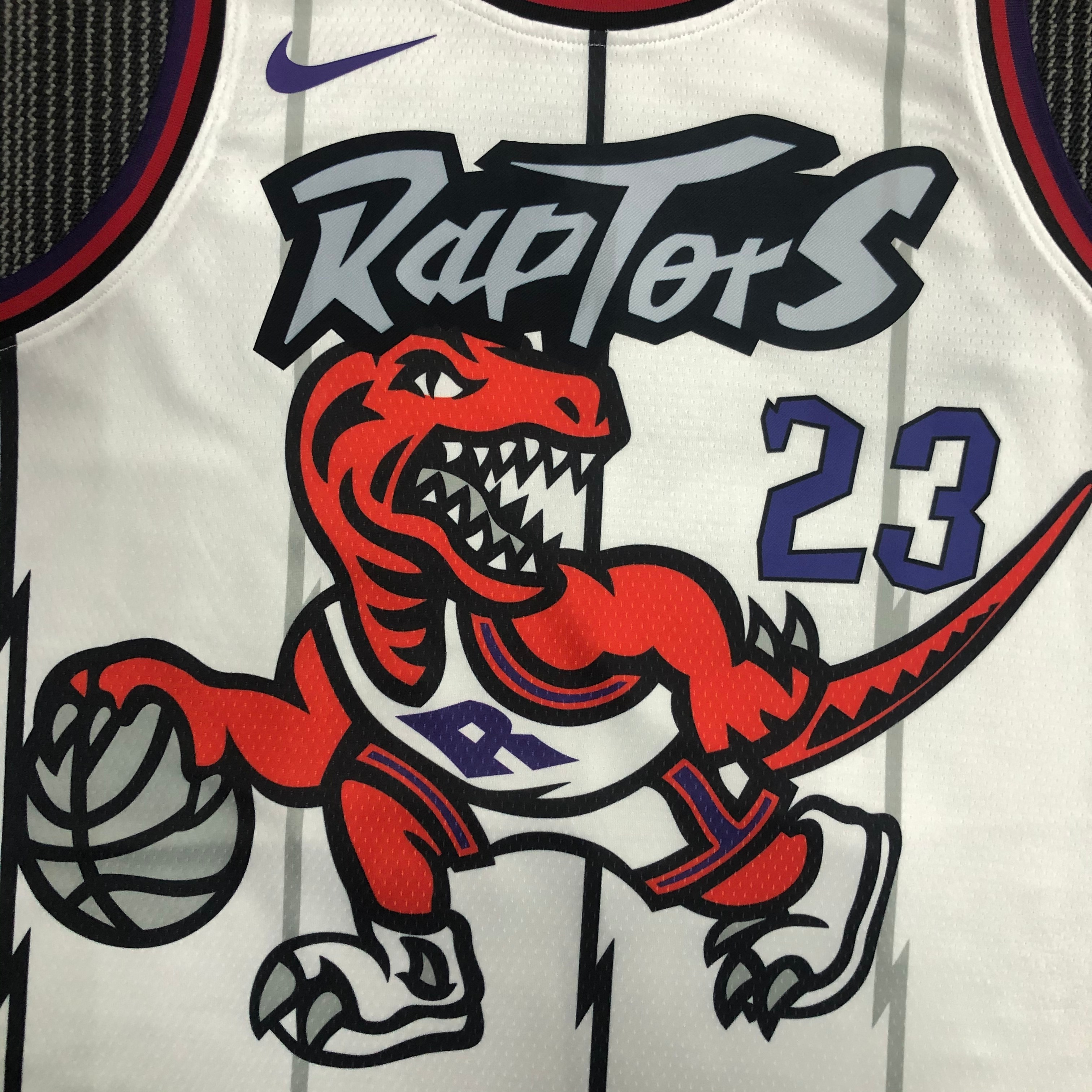 Raptors retro white 23 Vanvleet