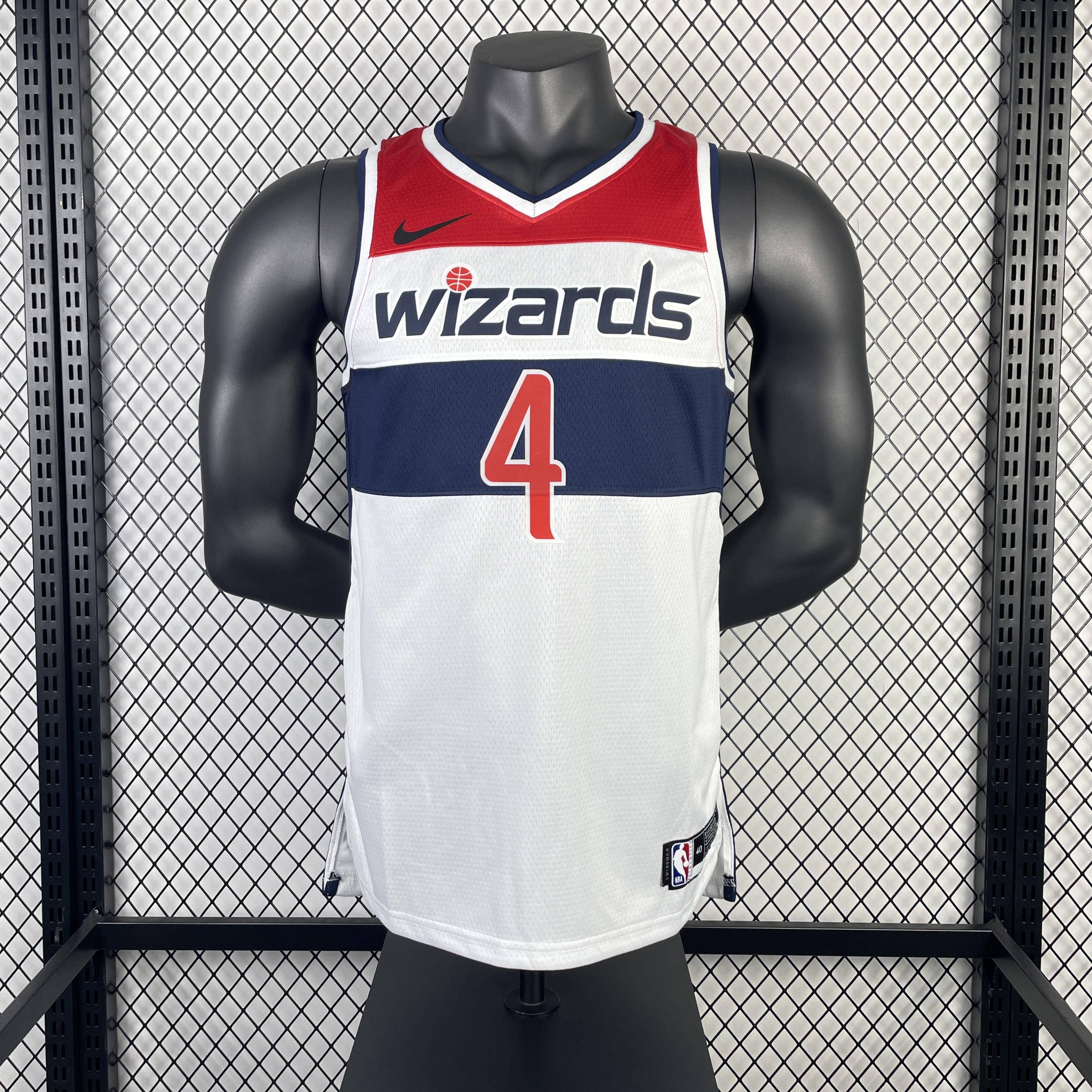 '23 Wizards home white No. 4 Westbrook