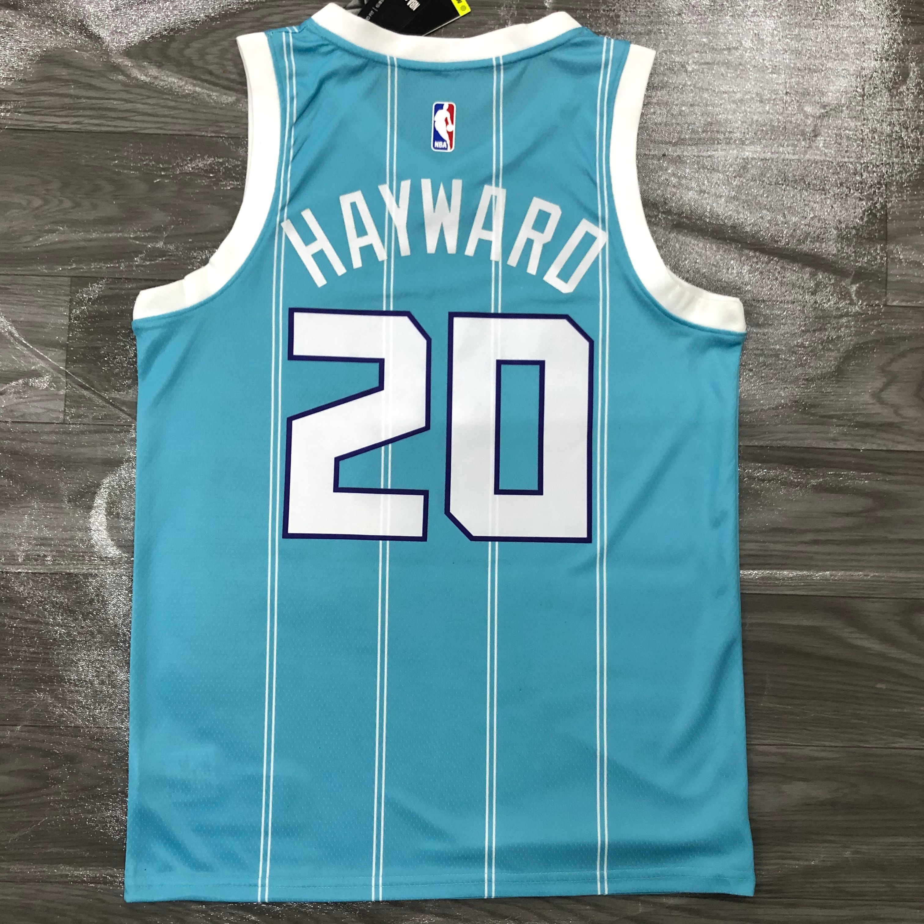 20 Hornets blue No. 20 Hayward