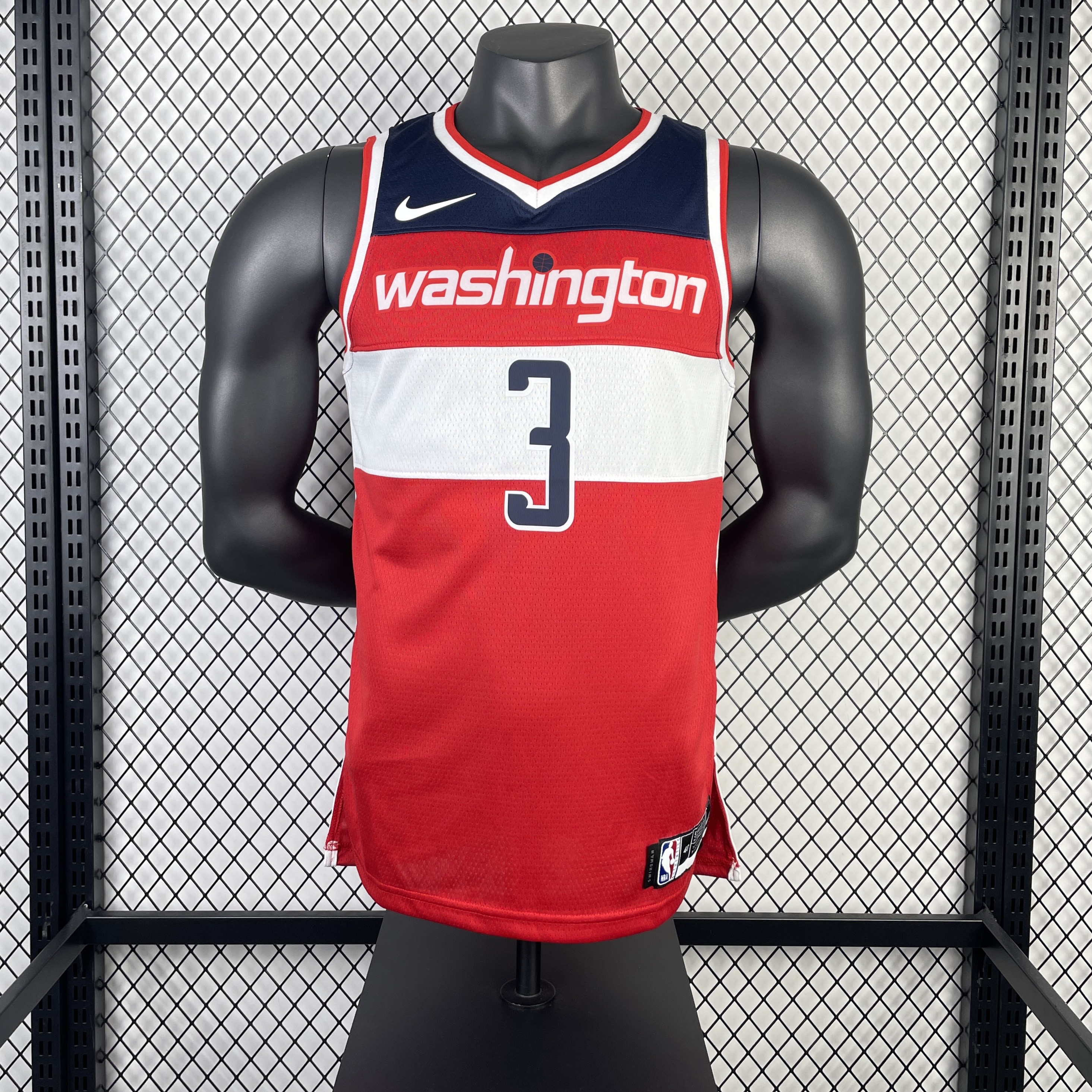 23 Wizards road red No. 3 Beal