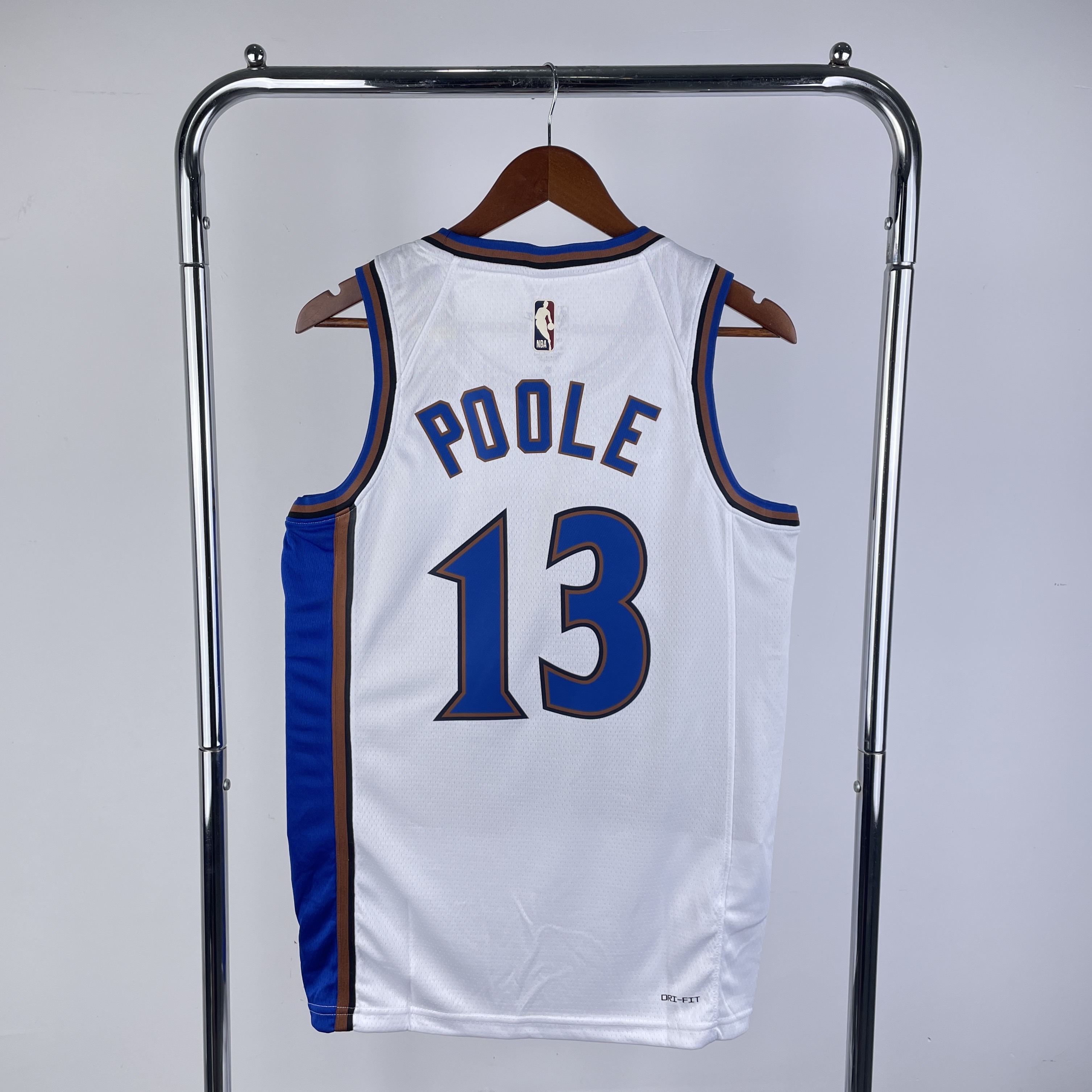 Season 23 Wizards home white No. 13 Poole
