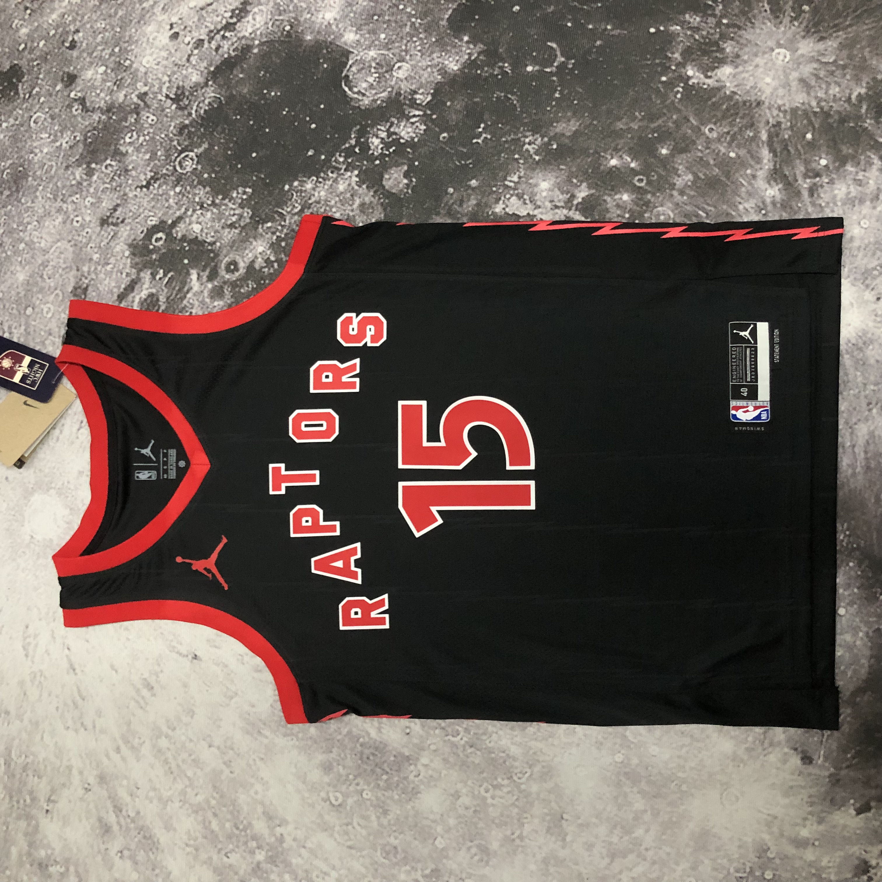 23 season Raptors Flyers limited number 15 Carter