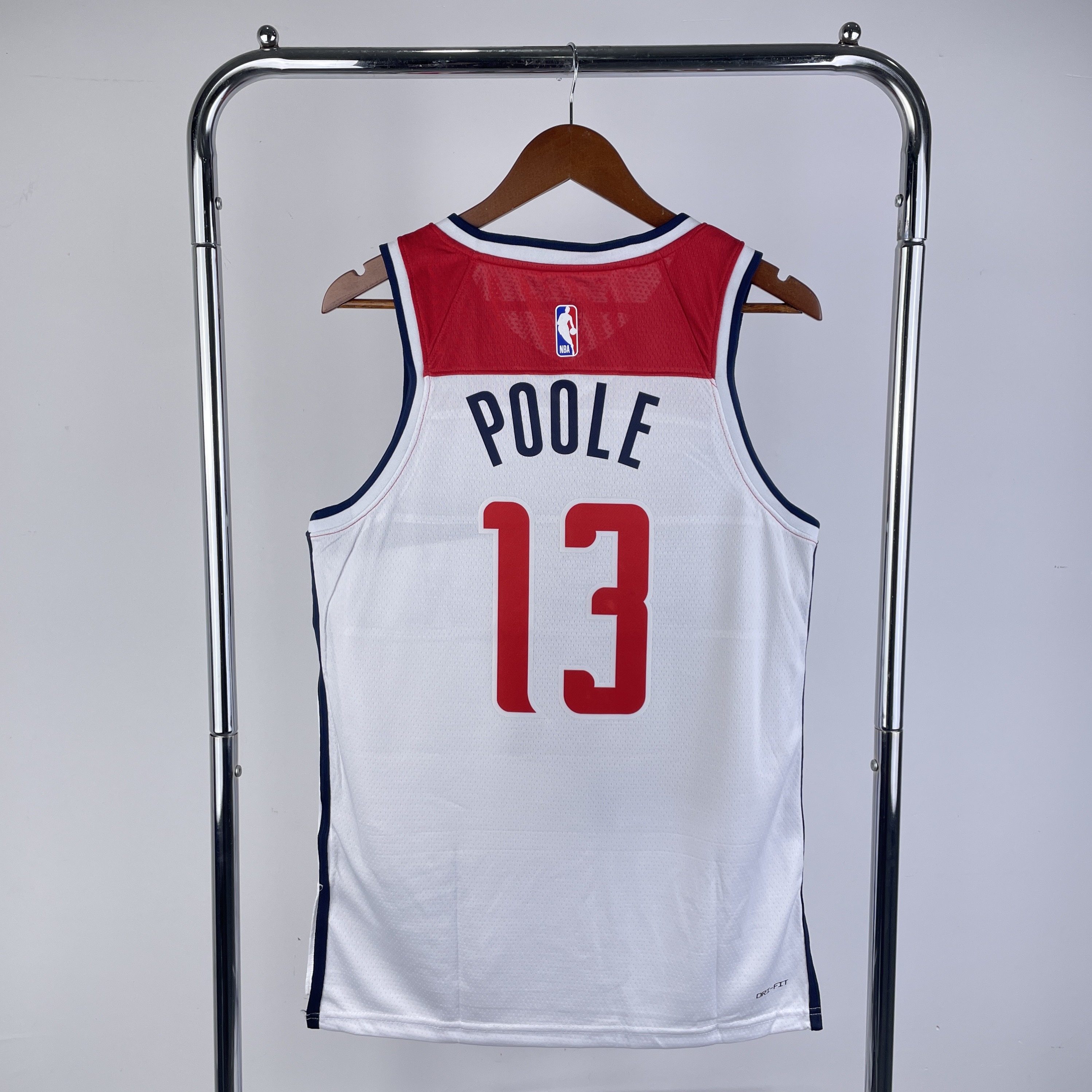 1Season 23 Wizards home white No. 13 Poole
