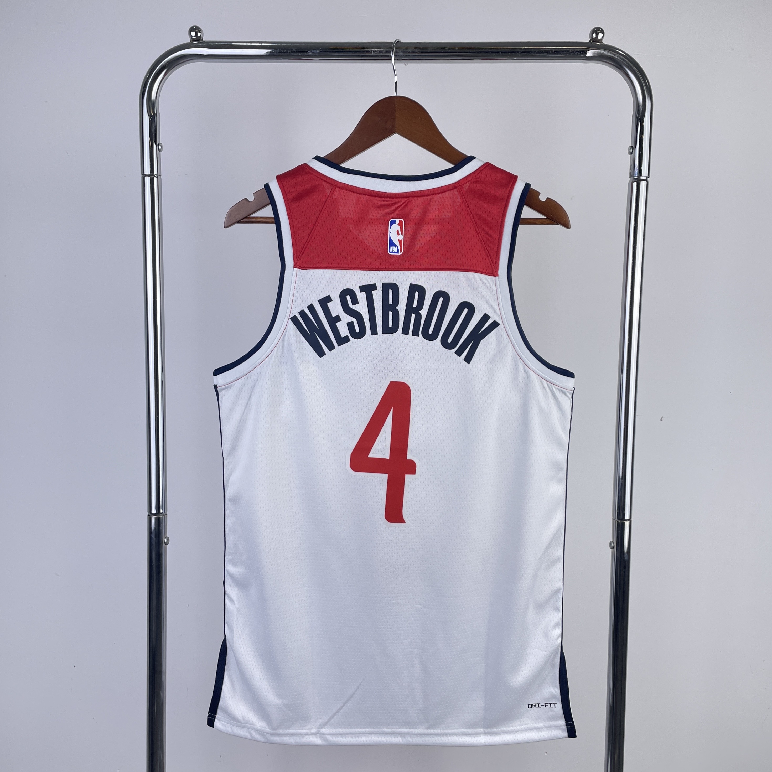 '23 Wizards home white No. 4 Westbrook