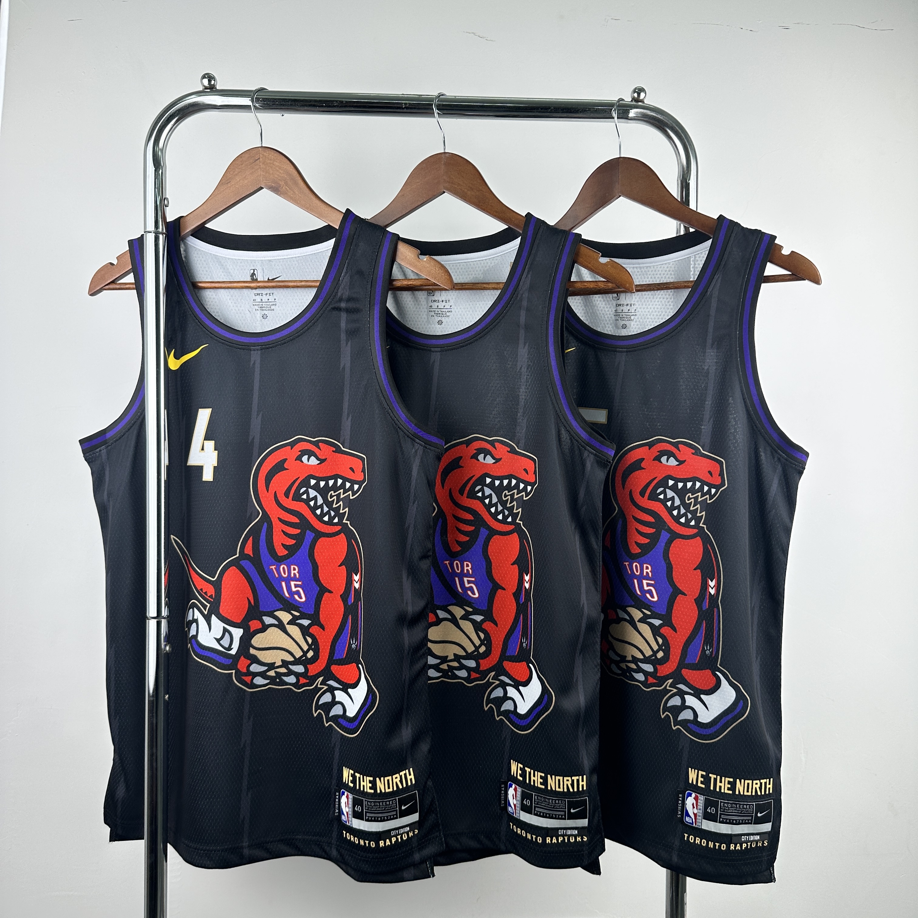 25 season Raptors City edition No. 4 Barnes