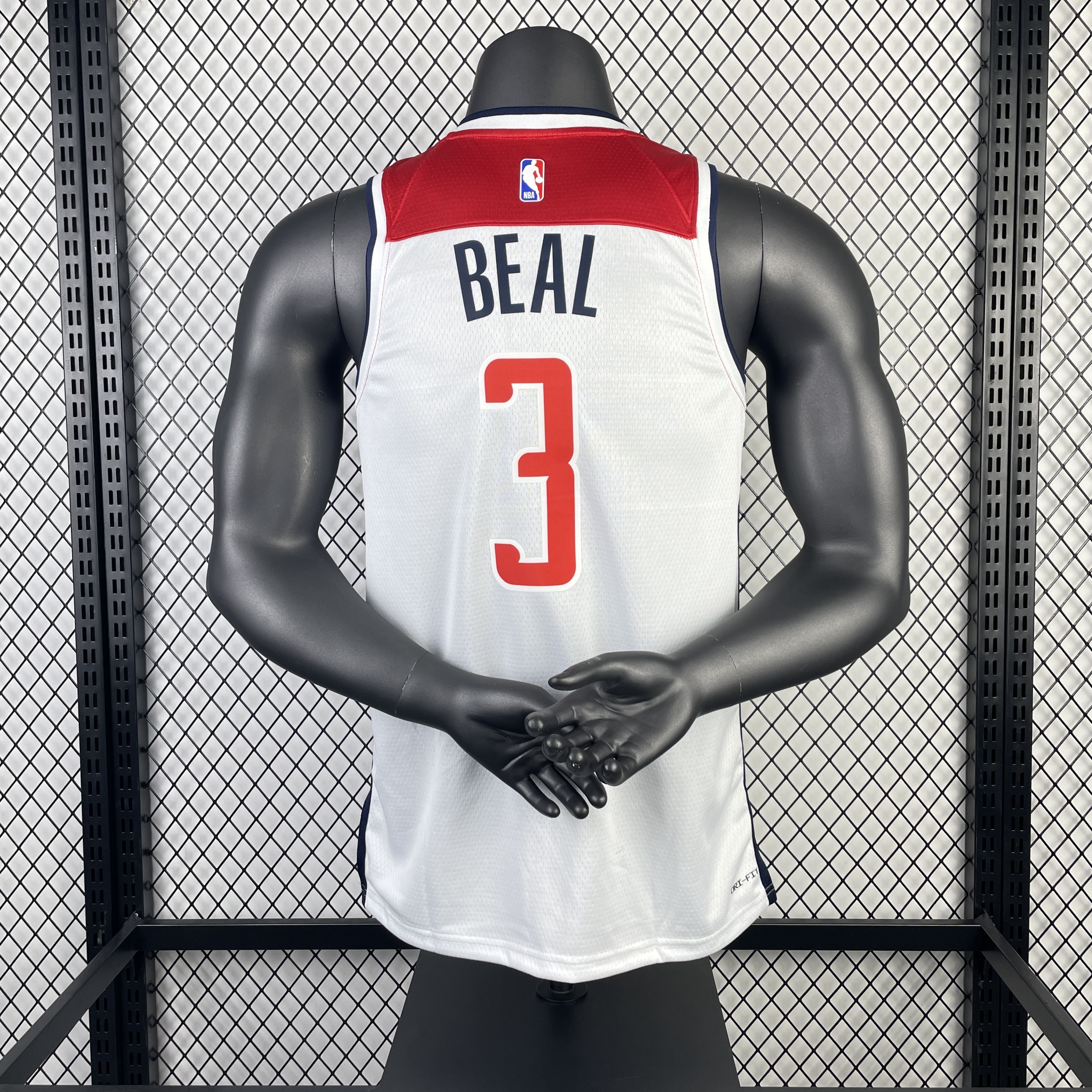 23 season Wizards home white No. 3 Beal