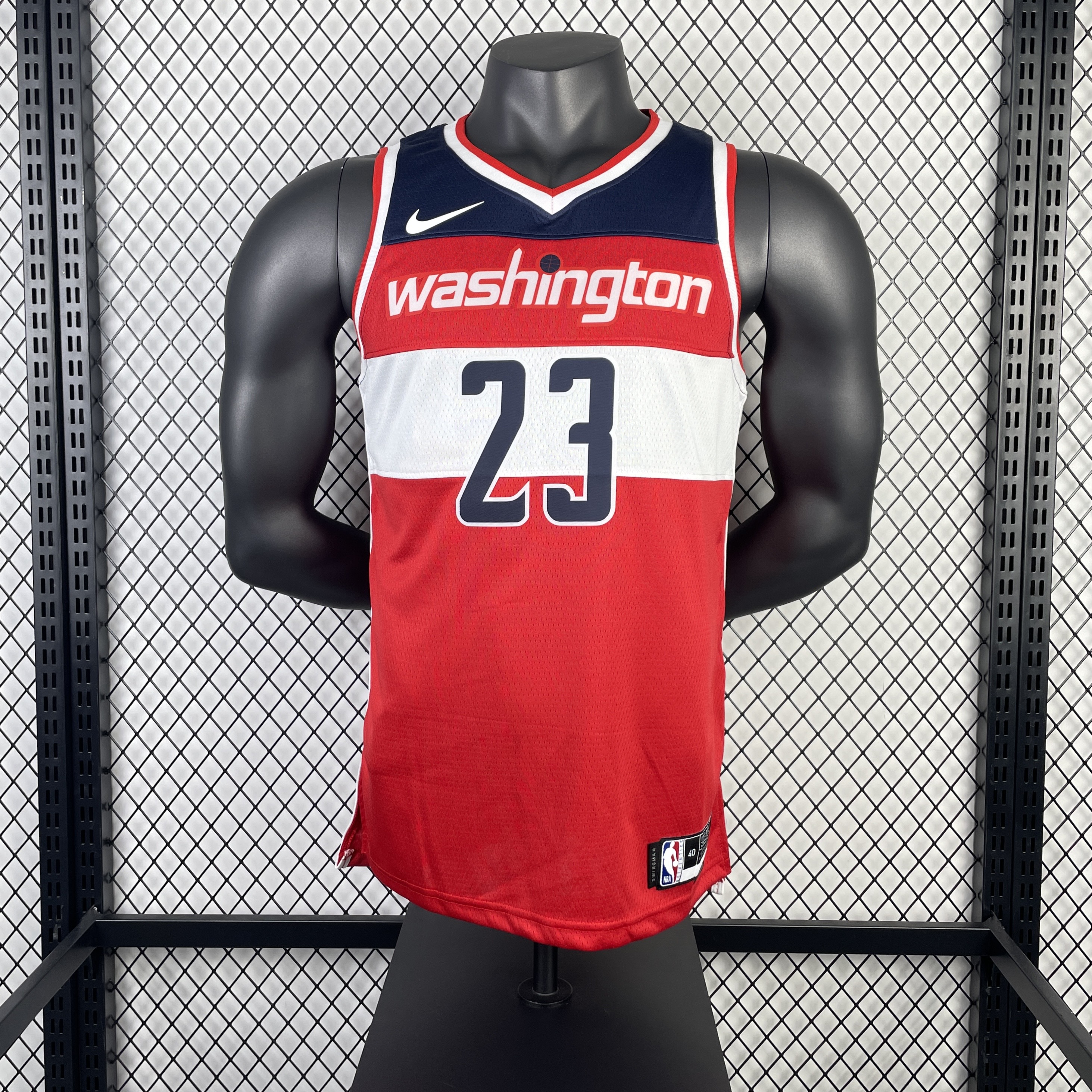 23 season Wizards away red 23 Jordan